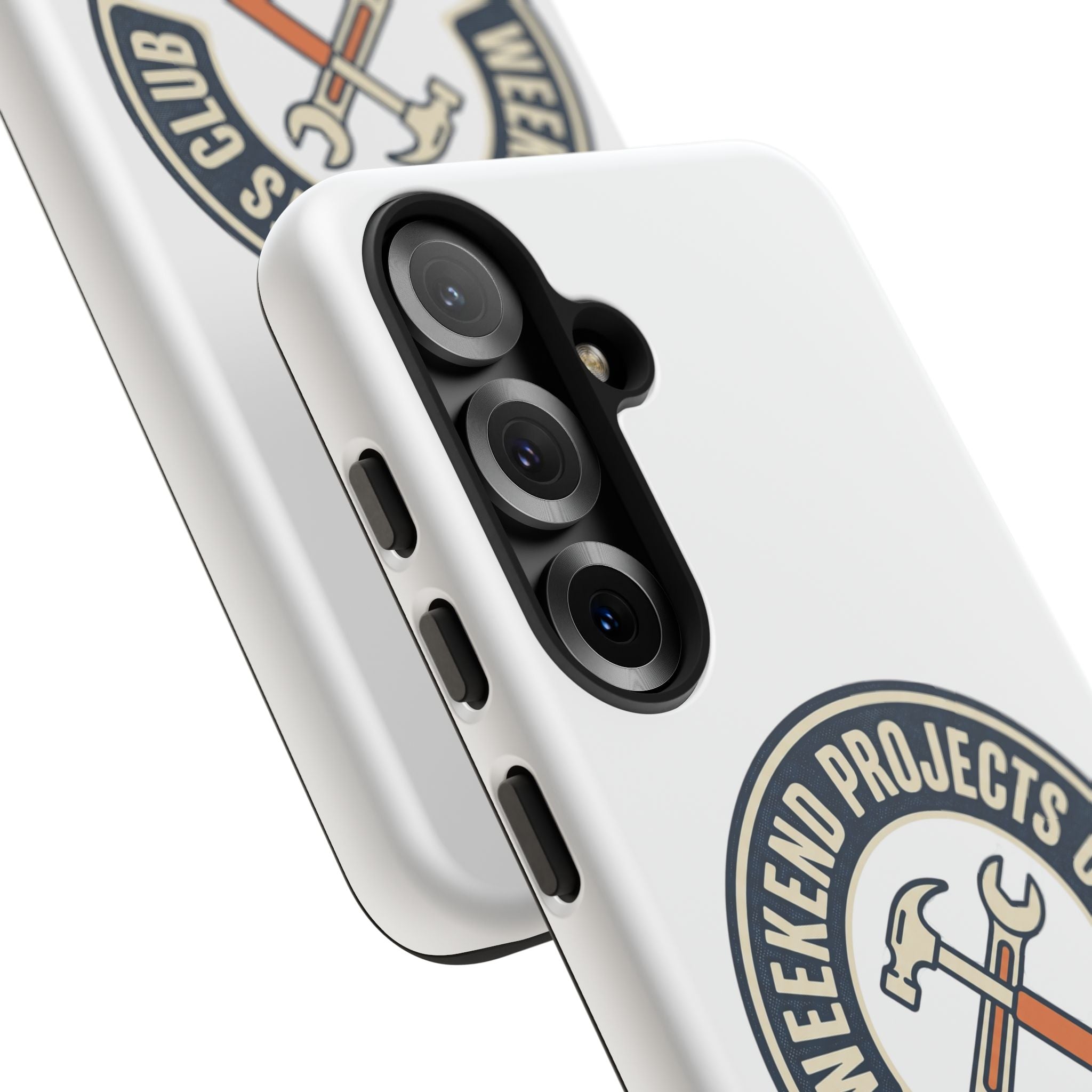Weekend Projects Club Tough Phone Case — "build. fix. tinker."