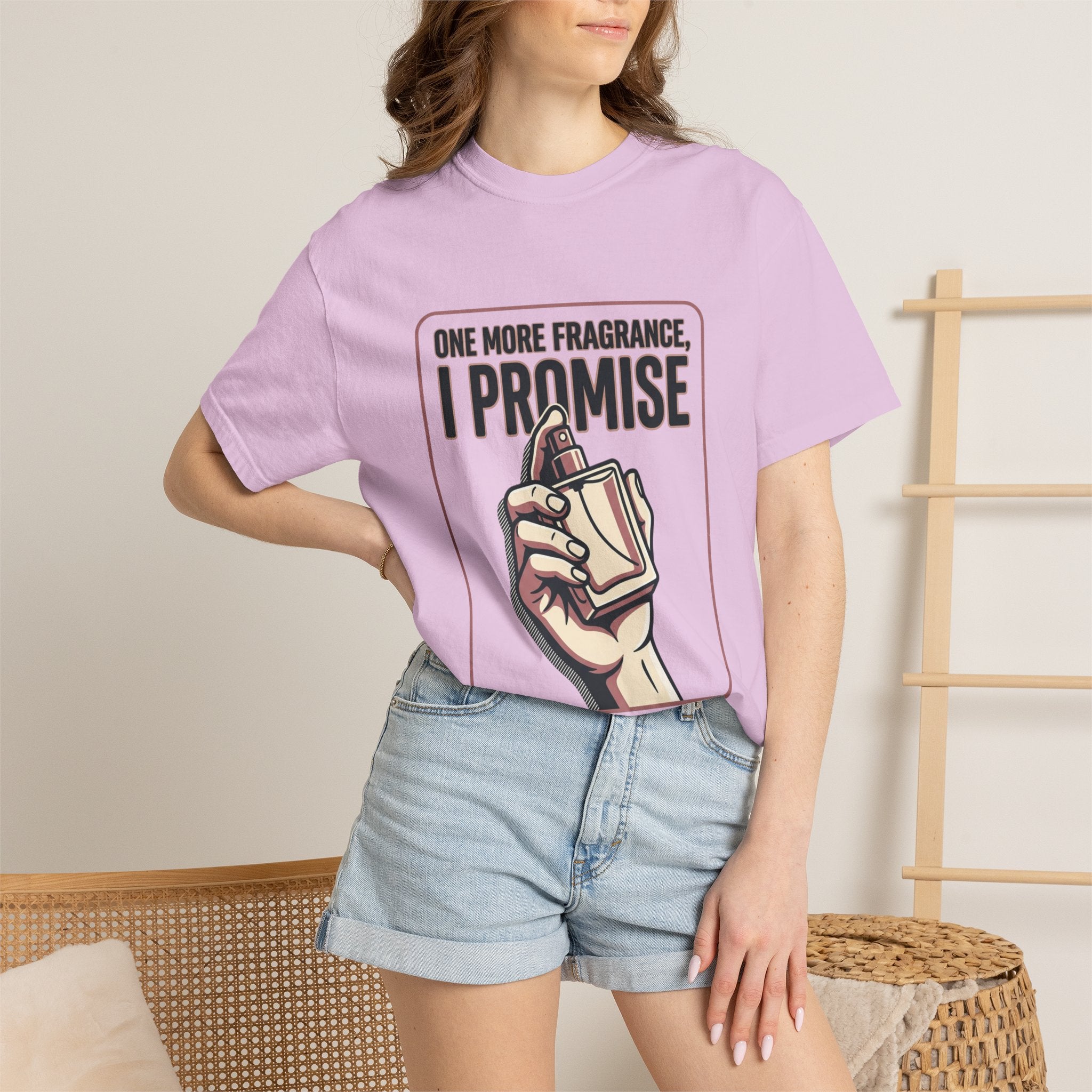 Fragrance Lover T-Shirt — "One More Fragrance, I Promise" Graphic Tee