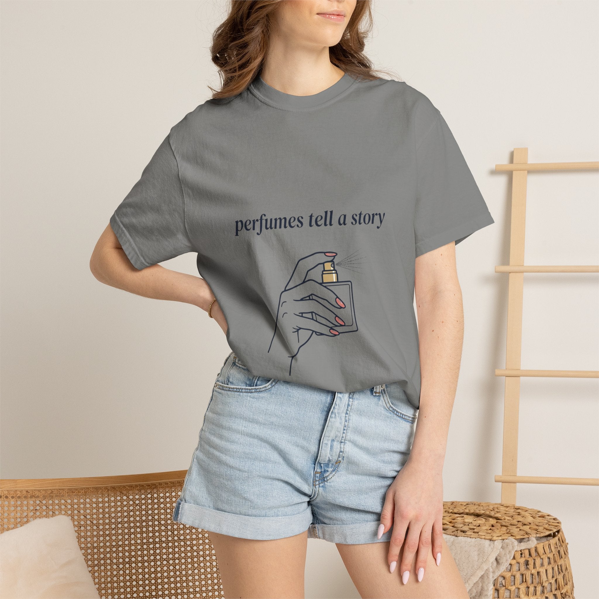 Perfumes Tell a Story T-Shirt