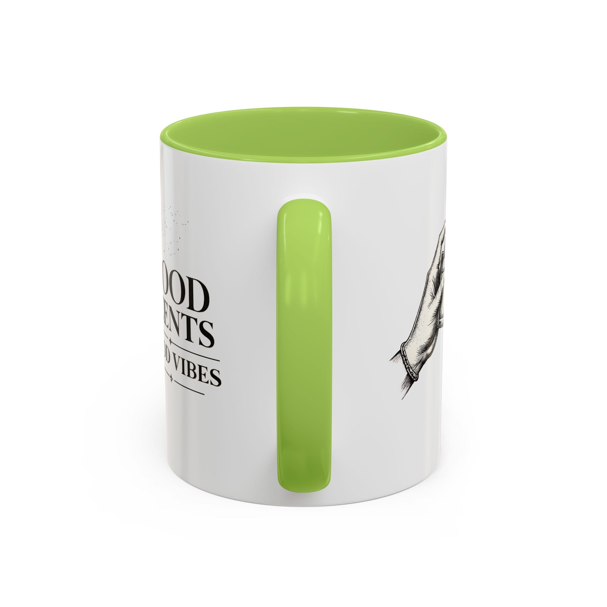 Good Scents, Good Vibes Coffee Mug — Scent Perfume Graphic Accent Mug