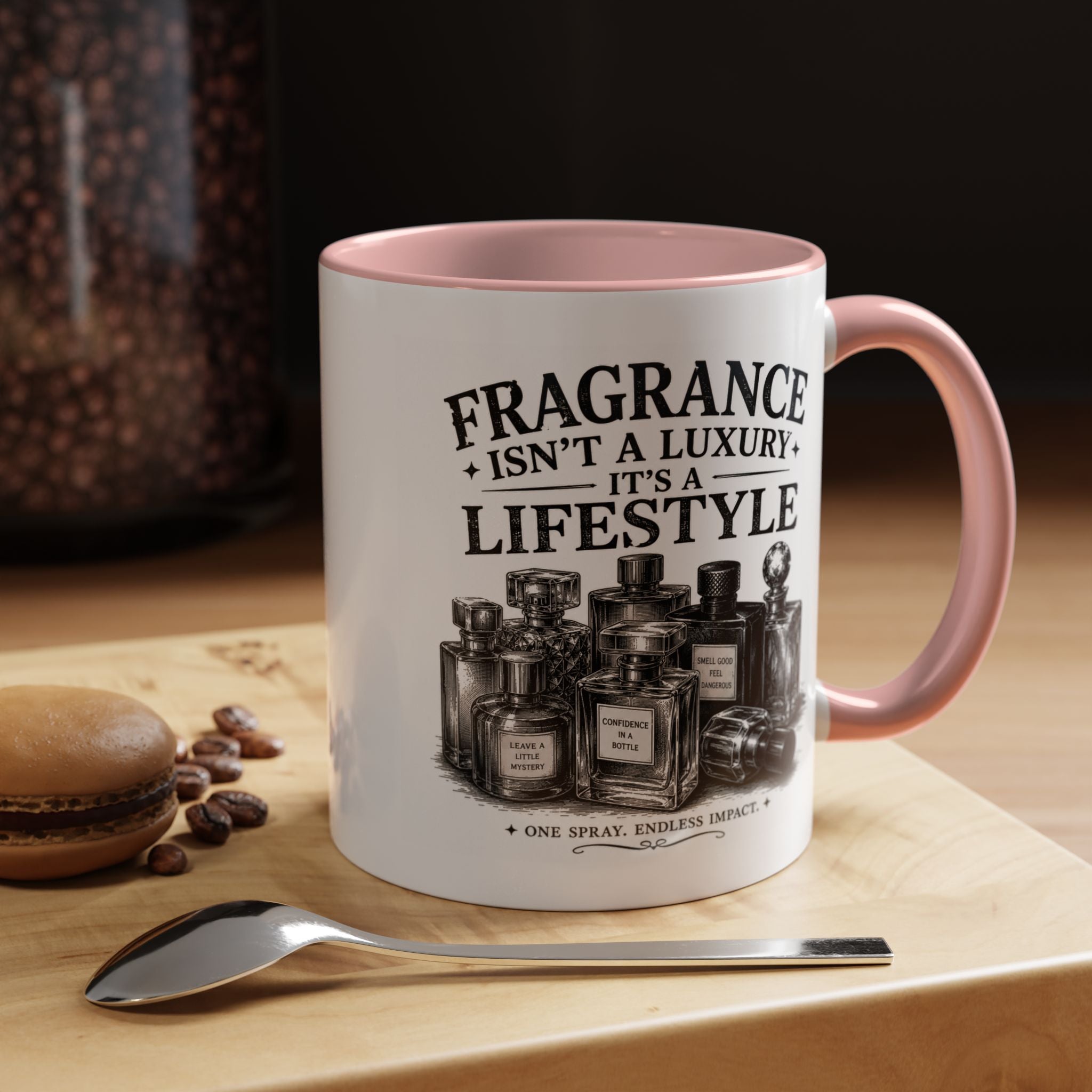 Fragrance Isn't a Luxury Coffee Mug — Perfume Lover 11/15oz Accent Mug