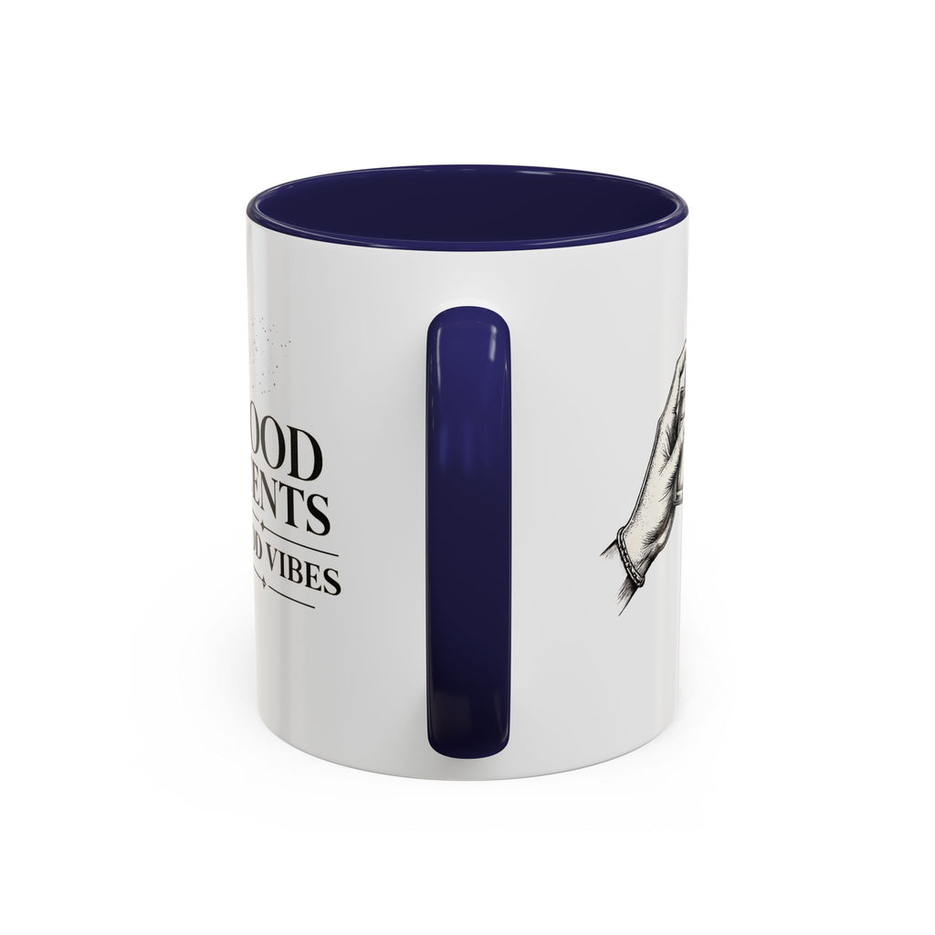 Good Scents, Good Vibes Coffee Mug — Scent Perfume Graphic Accent Mug