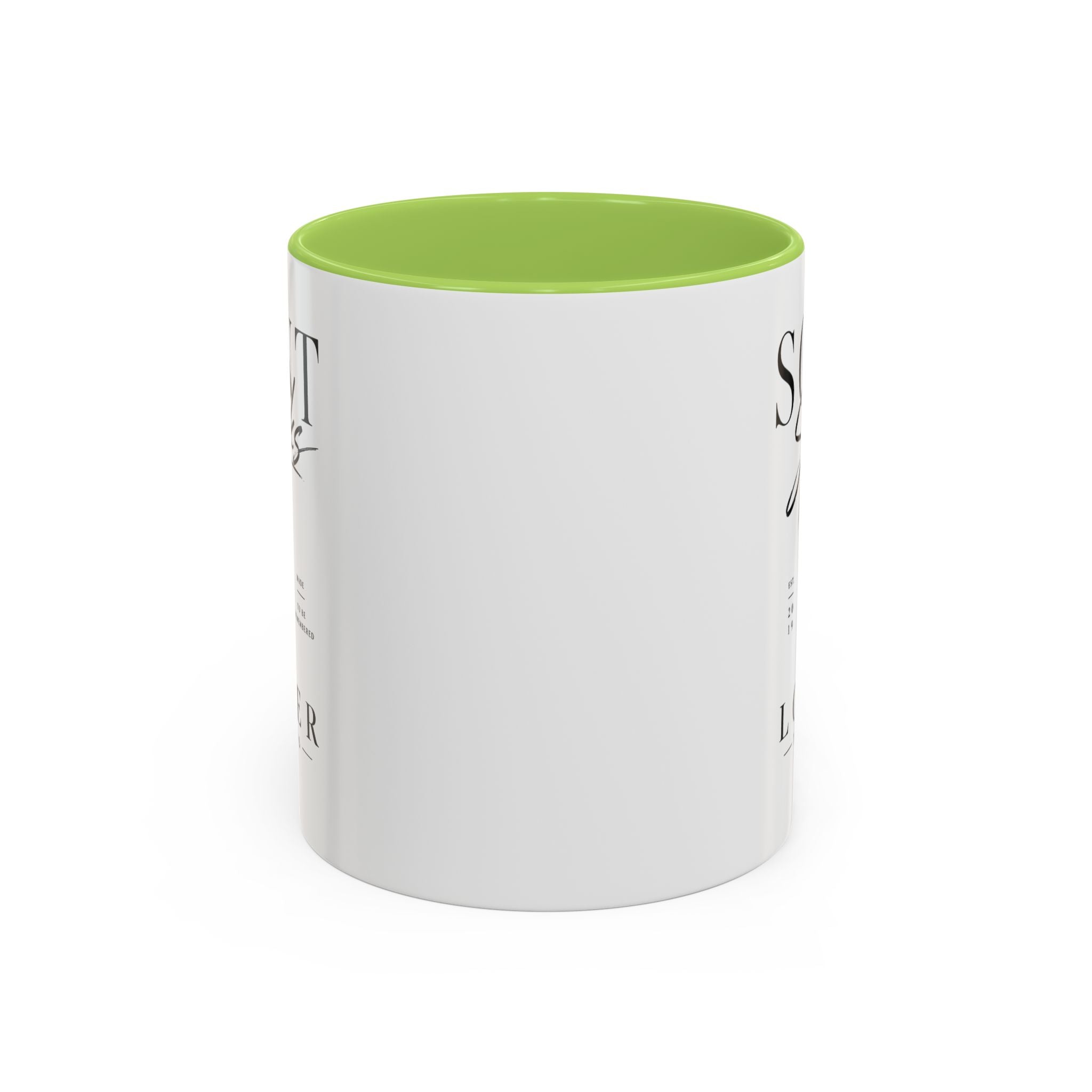 Scent Speaks Coffee Mug — "Scent Speaks Louder Than Words" Accent Mug (11/15oz)