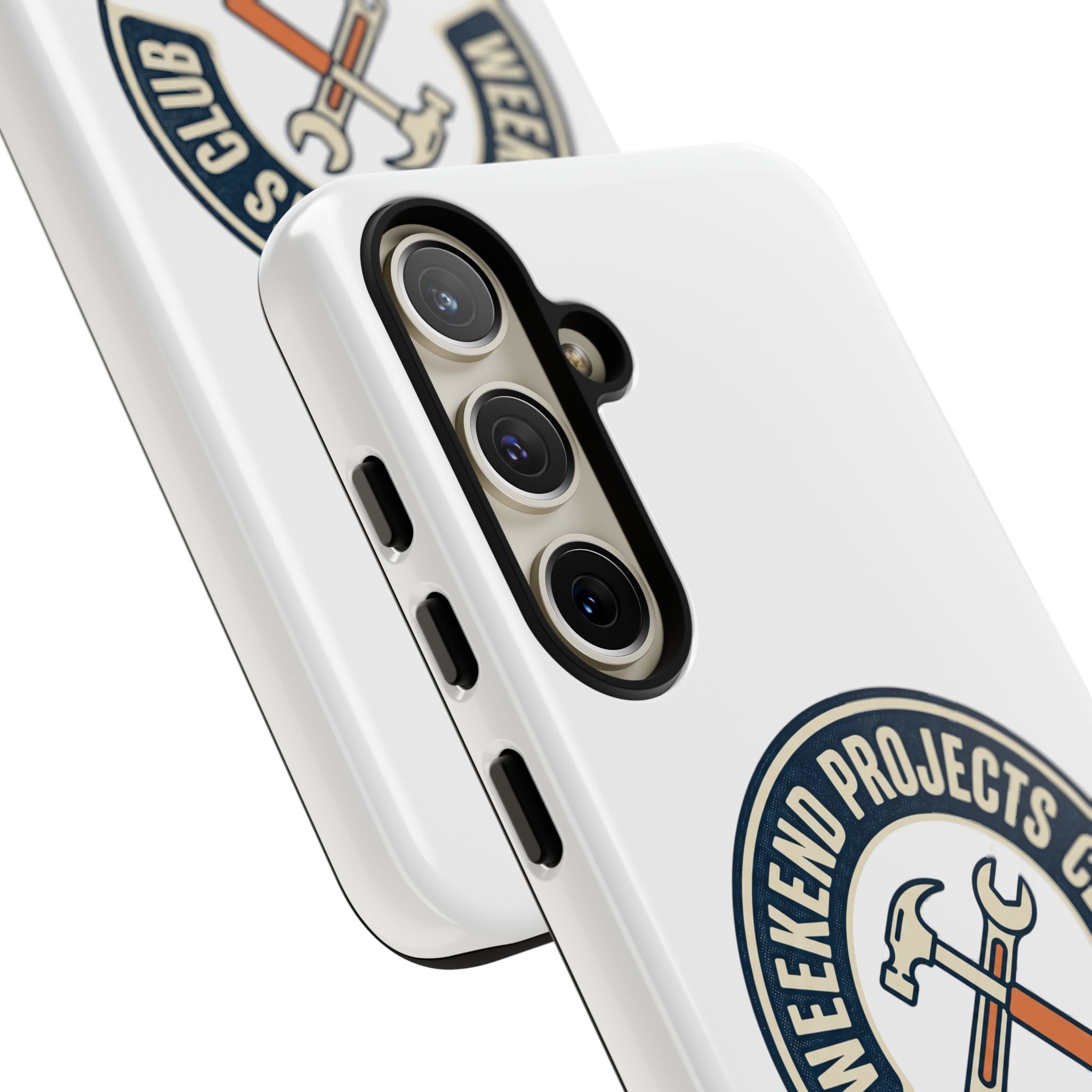 Weekend Projects Club Tough Phone Case — "build. fix. tinker."