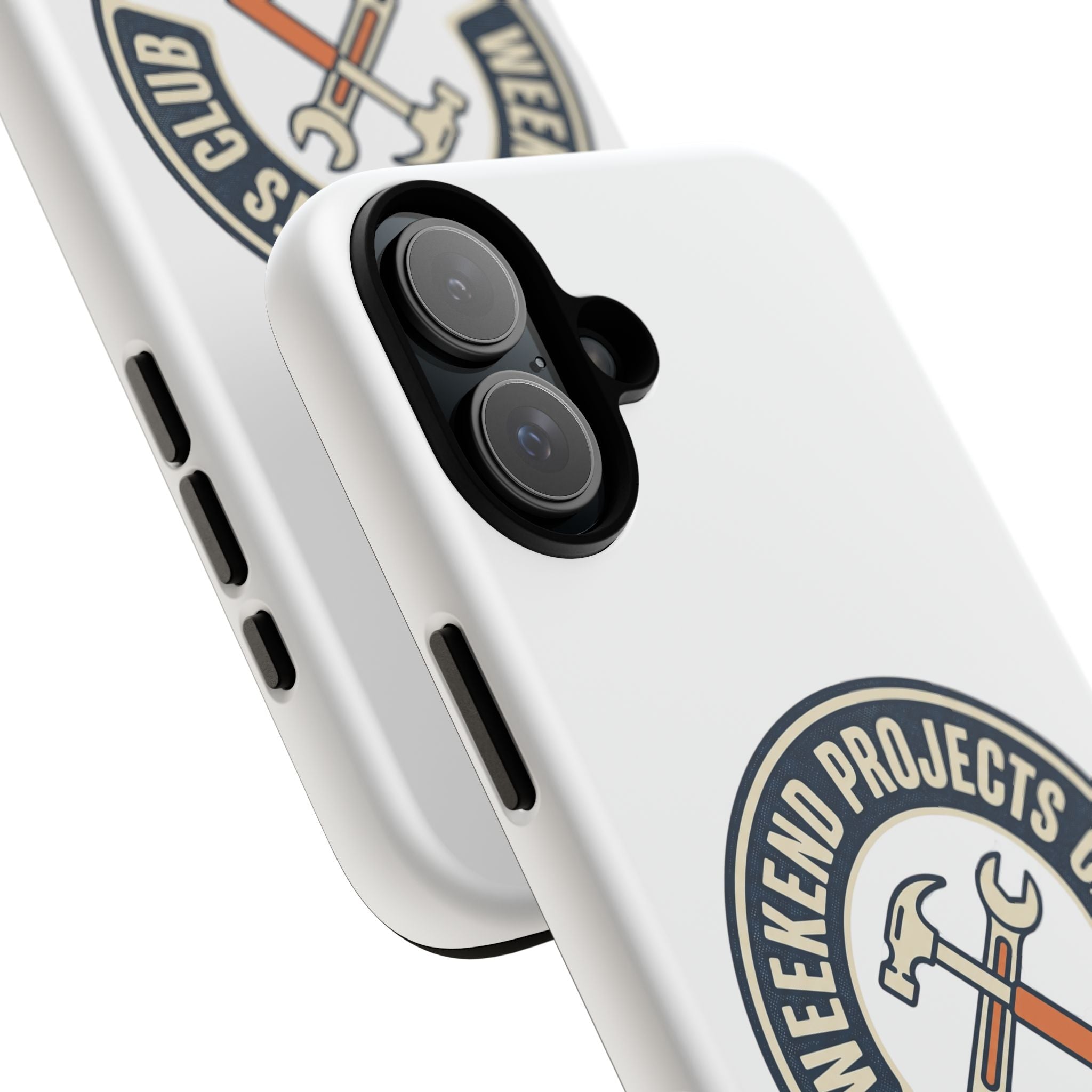 Weekend Projects Club Tough Phone Case — "build. fix. tinker."