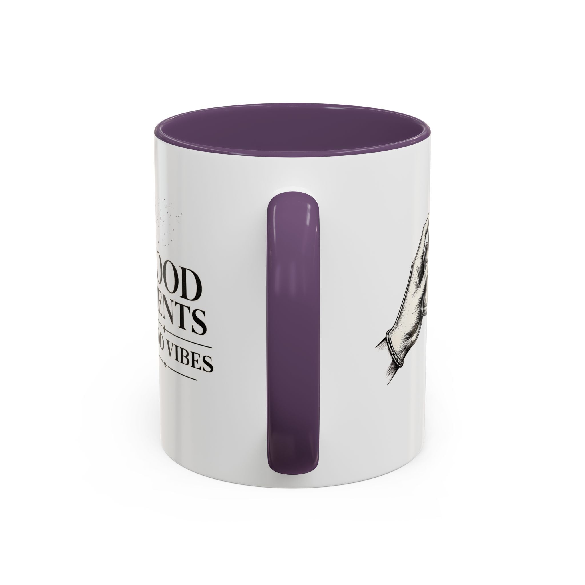 Good Scents, Good Vibes Coffee Mug — Scent Perfume Graphic Accent Mug