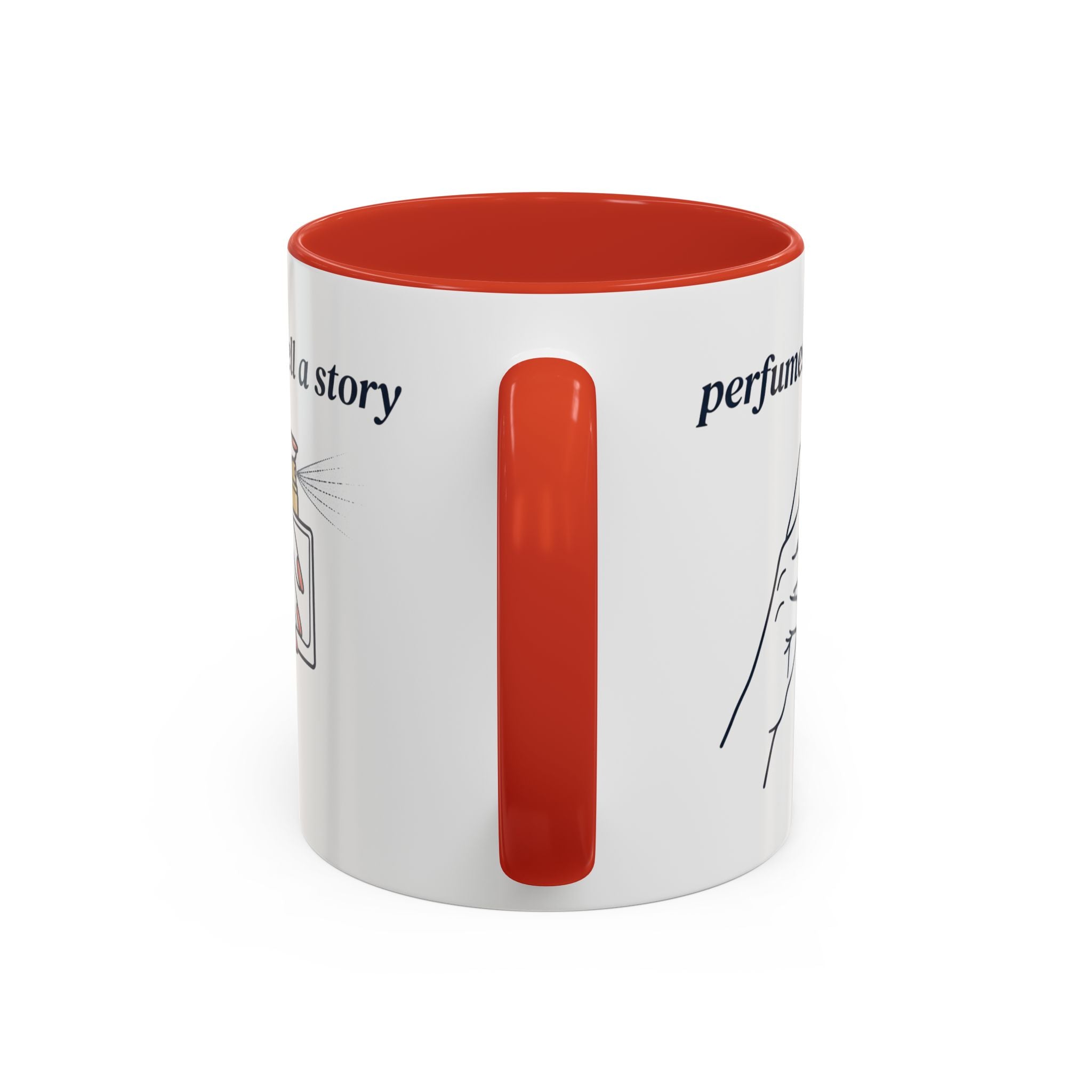 Perfumes Tell a Story Accent Coffee Mug — Scent Lover Gift (11/15oz)