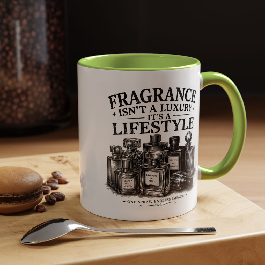 Fragrance Isn't a Luxury Coffee Mug — Perfume Lover 11/15oz Accent Mug