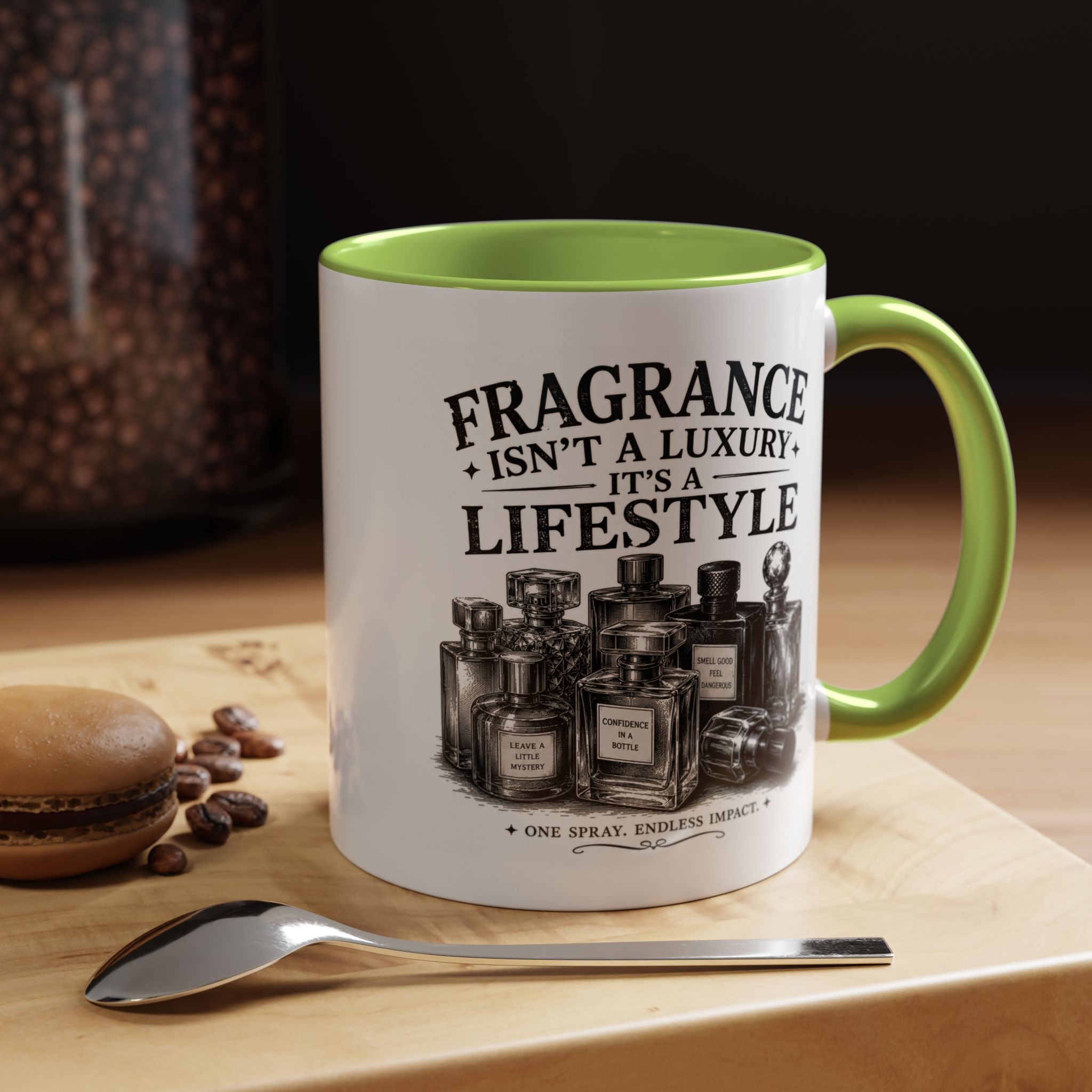 Fragrance Isn't a Luxury Coffee Mug — Perfume Lover 11/15oz Accent Mug