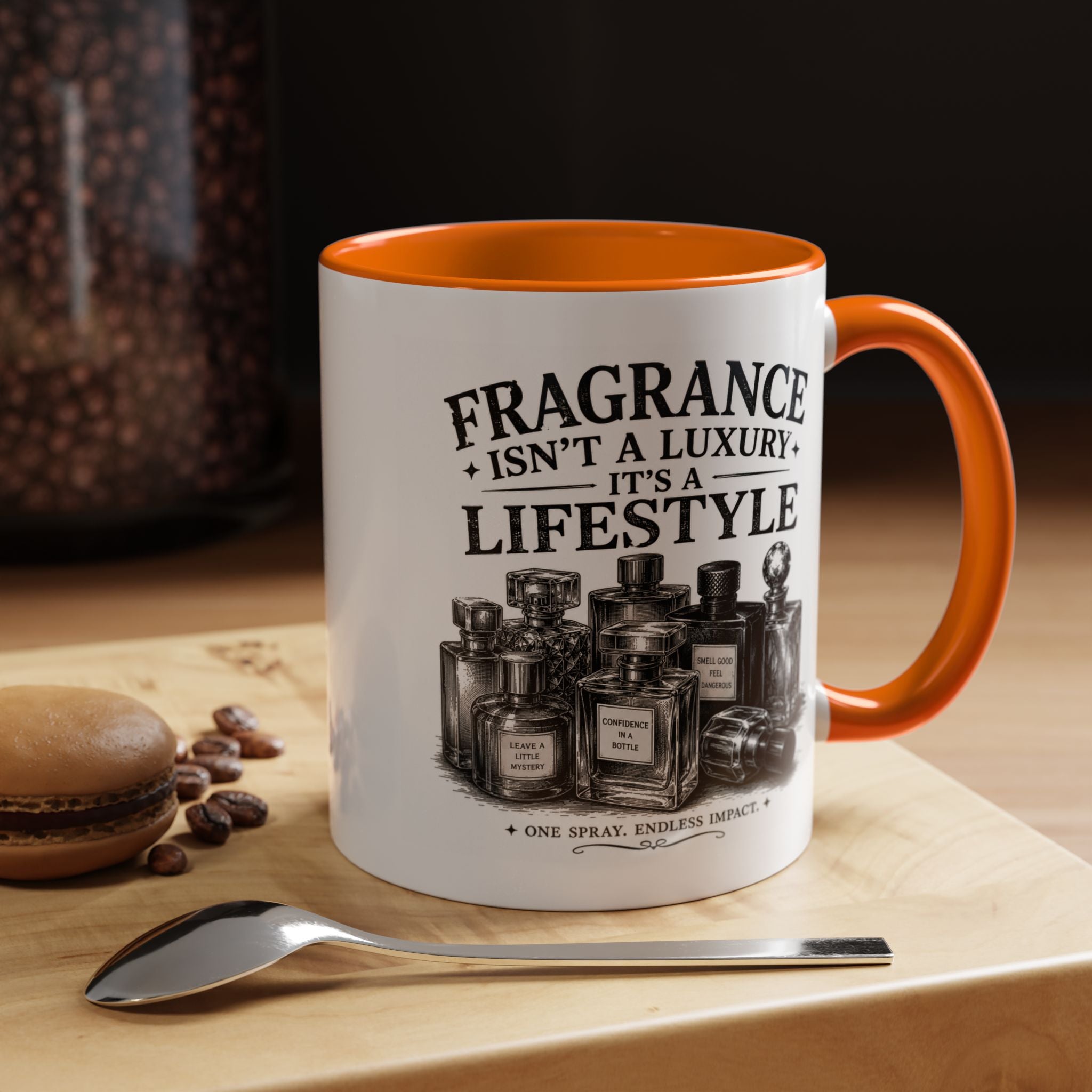 Fragrance Isn't a Luxury Coffee Mug — Perfume Lover 11/15oz Accent Mug