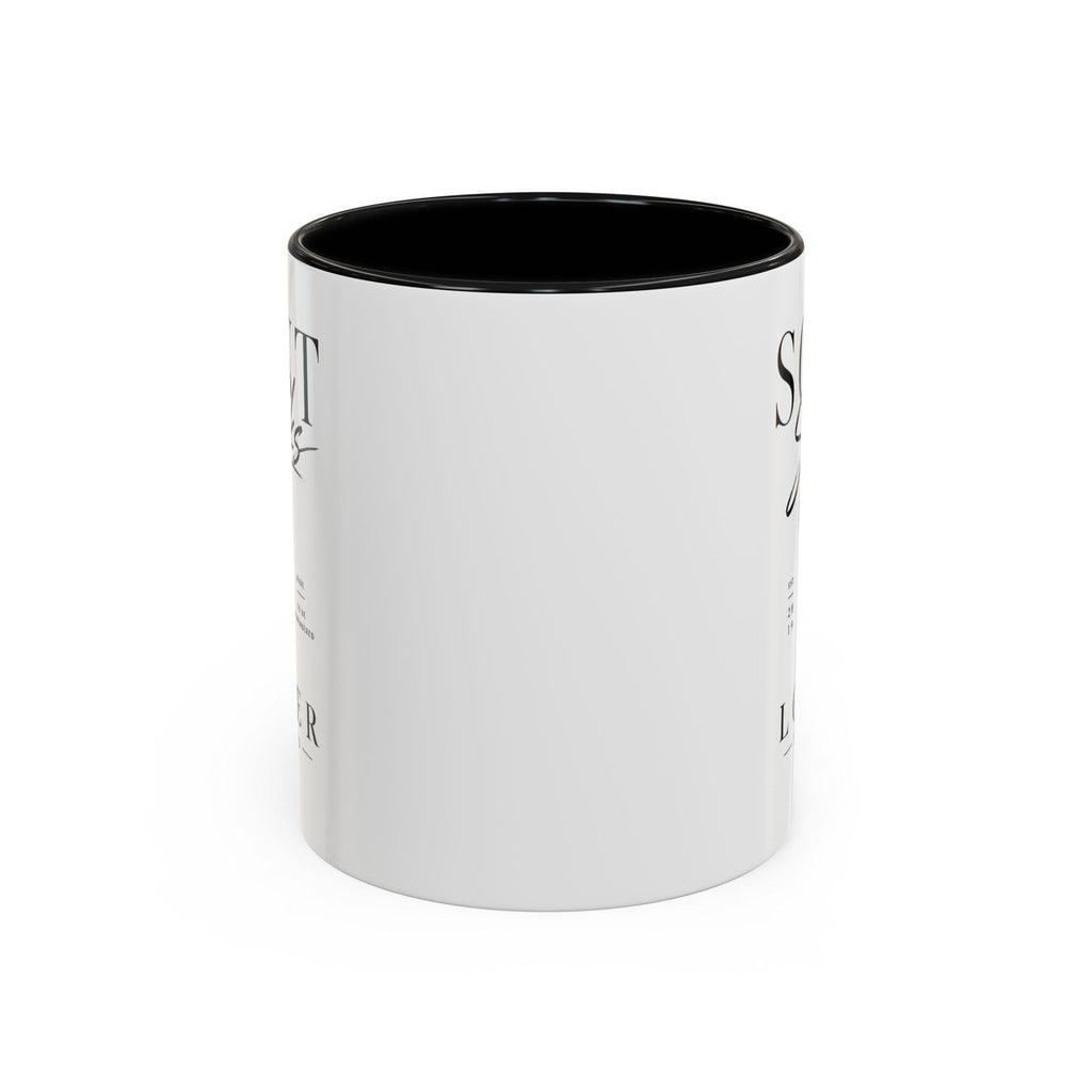 Scent Speaks Coffee Mug — "Scent Speaks Louder Than Words" Accent Mug (11/15oz)