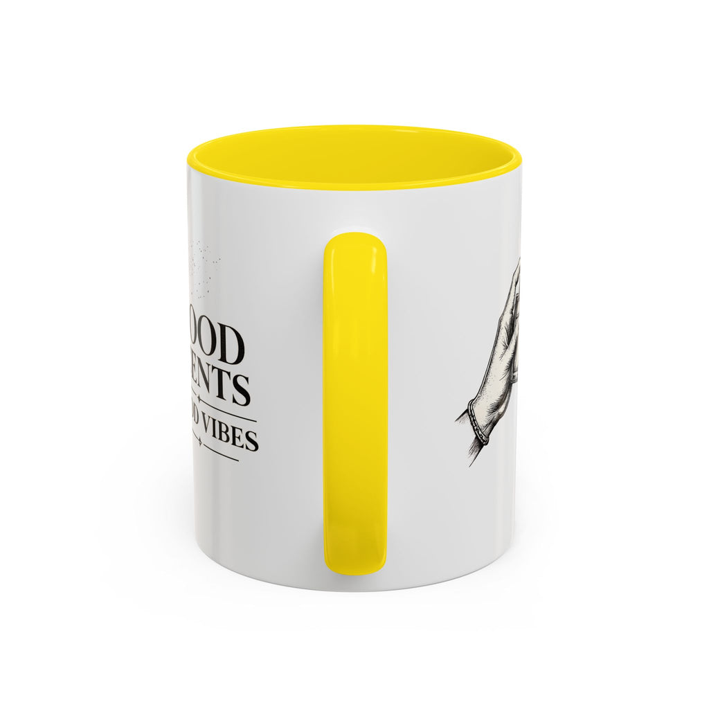 Good Scents, Good Vibes Coffee Mug — Scent Perfume Graphic Accent Mug