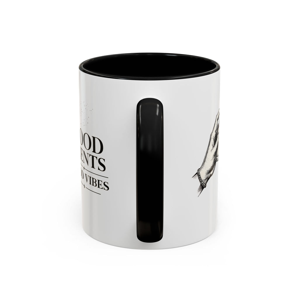 Good Scents, Good Vibes Coffee Mug — Scent Perfume Graphic Accent Mug