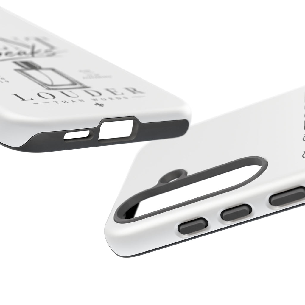 Phone Case — "Scent Speaks Louder Than Words" Perfume Bottle Design