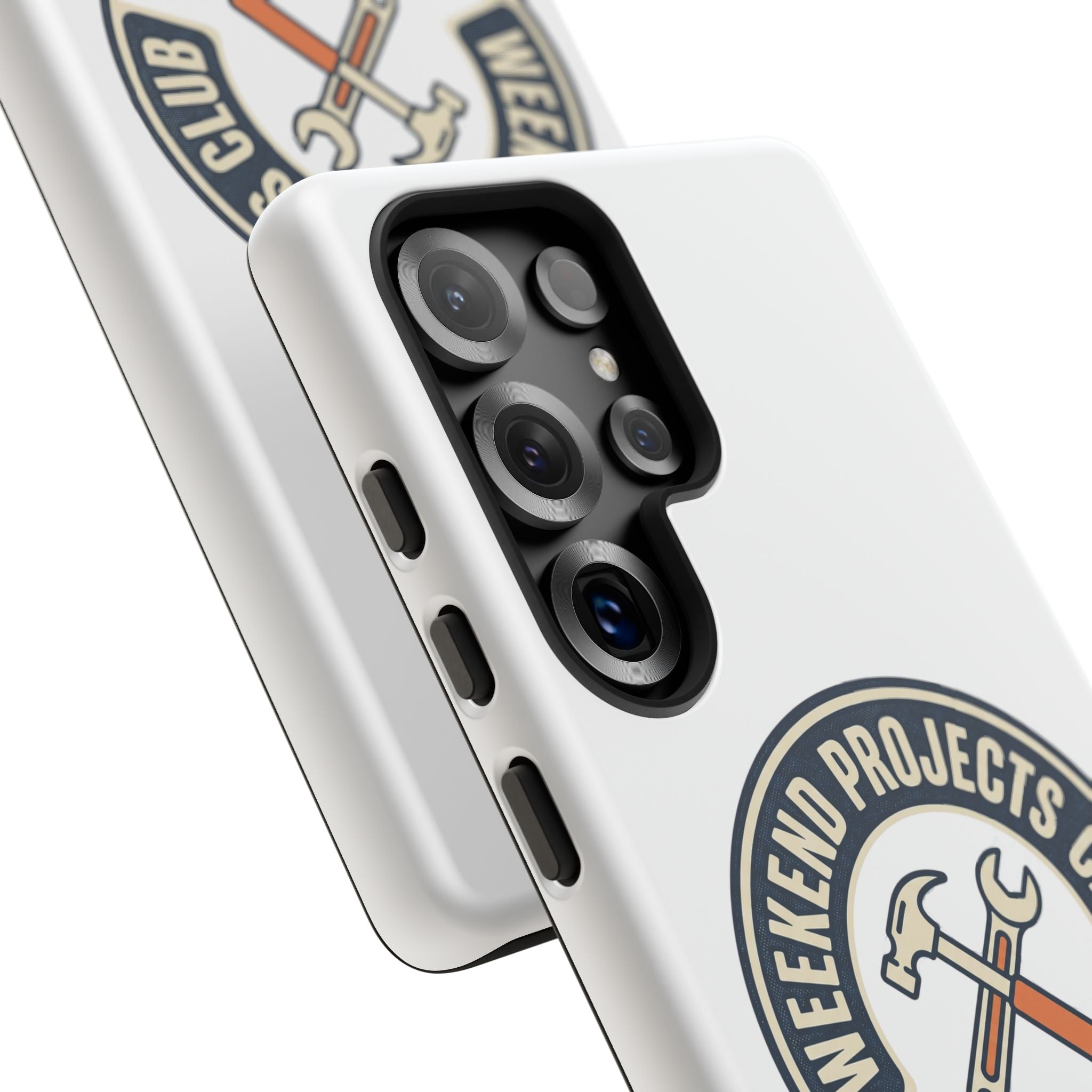 Weekend Projects Club Tough Phone Case — "build. fix. tinker."