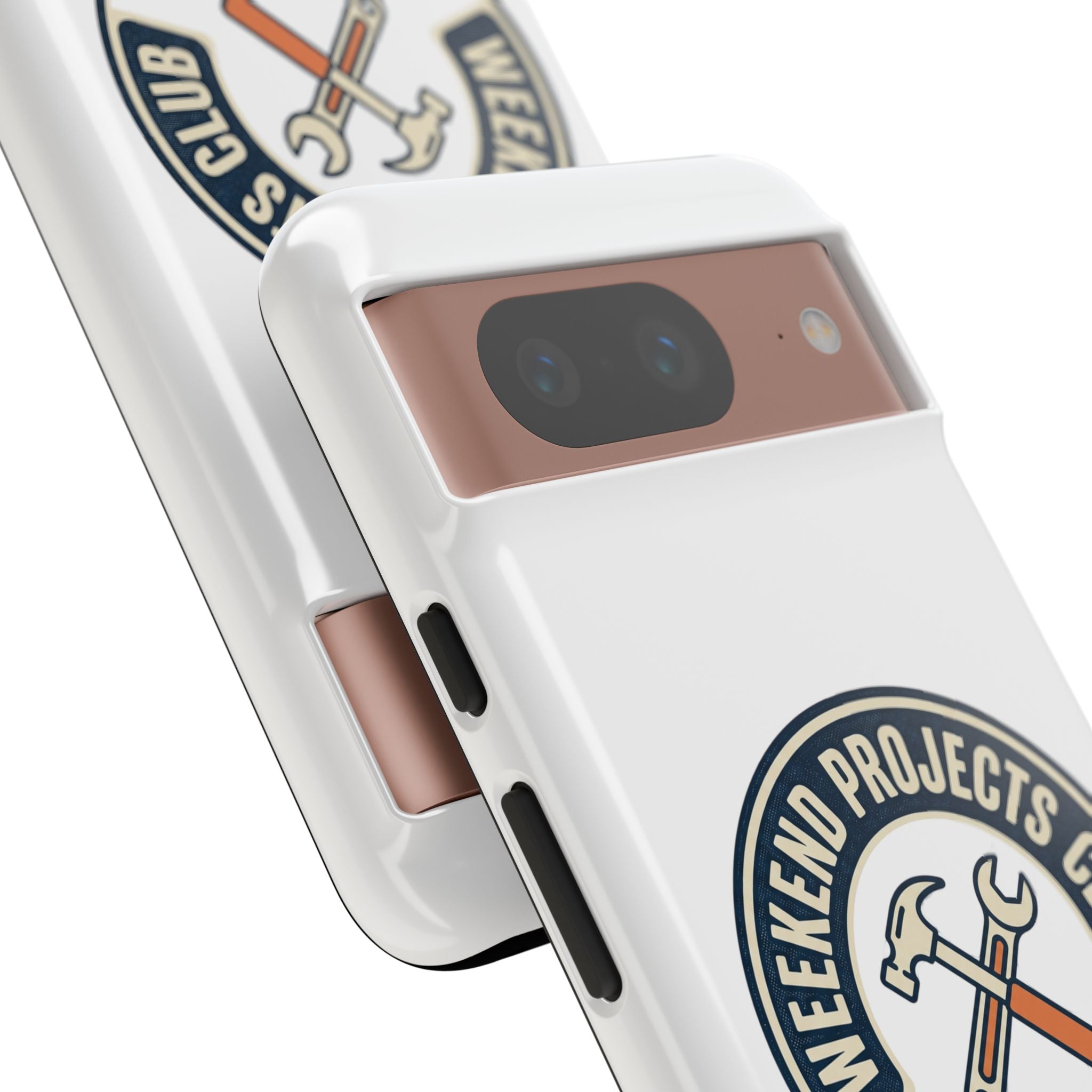 Weekend Projects Club Tough Phone Case — "build. fix. tinker."