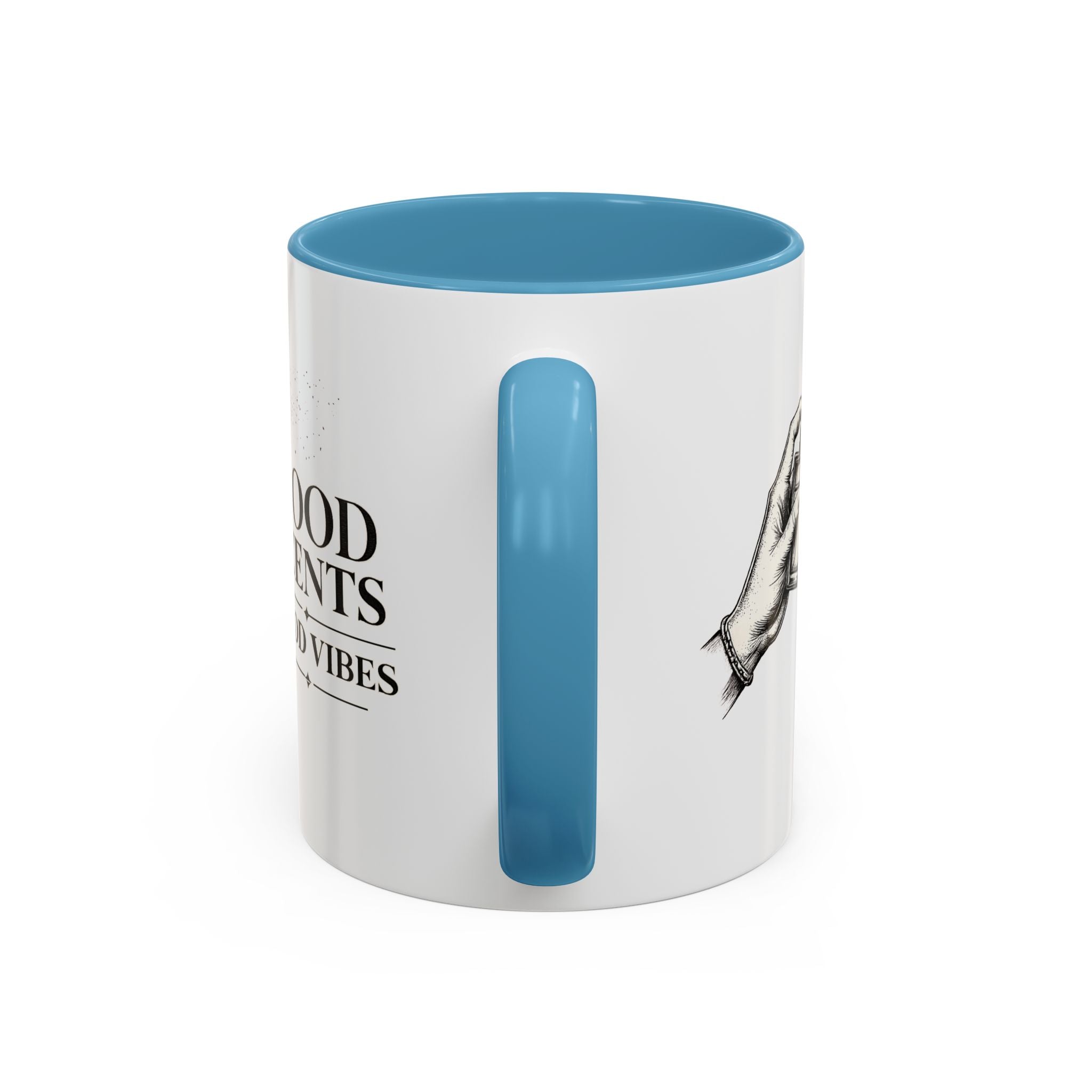 Good Scents, Good Vibes Coffee Mug — Scent Perfume Graphic Accent Mug