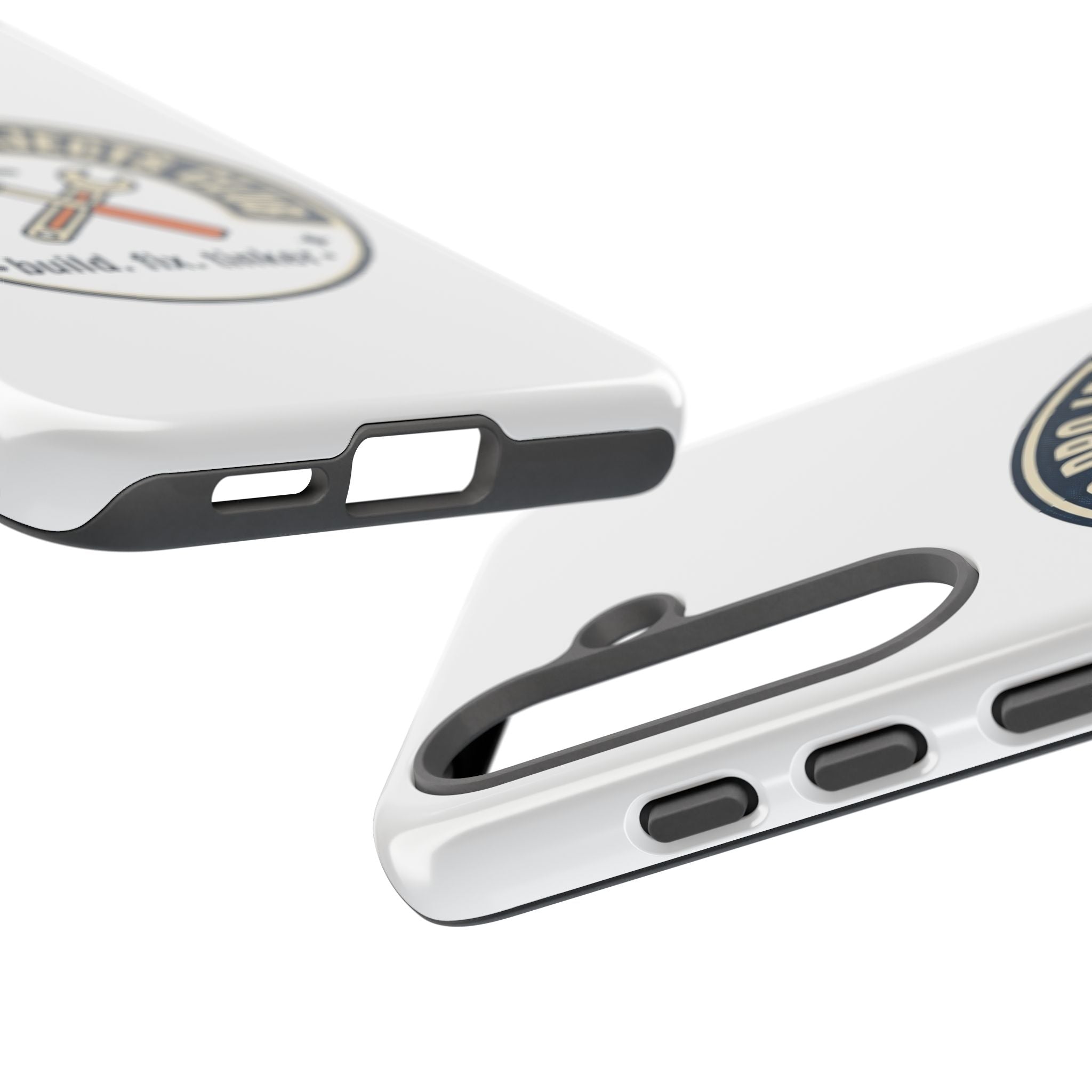 Weekend Projects Club Tough Phone Case — "build. fix. tinker."