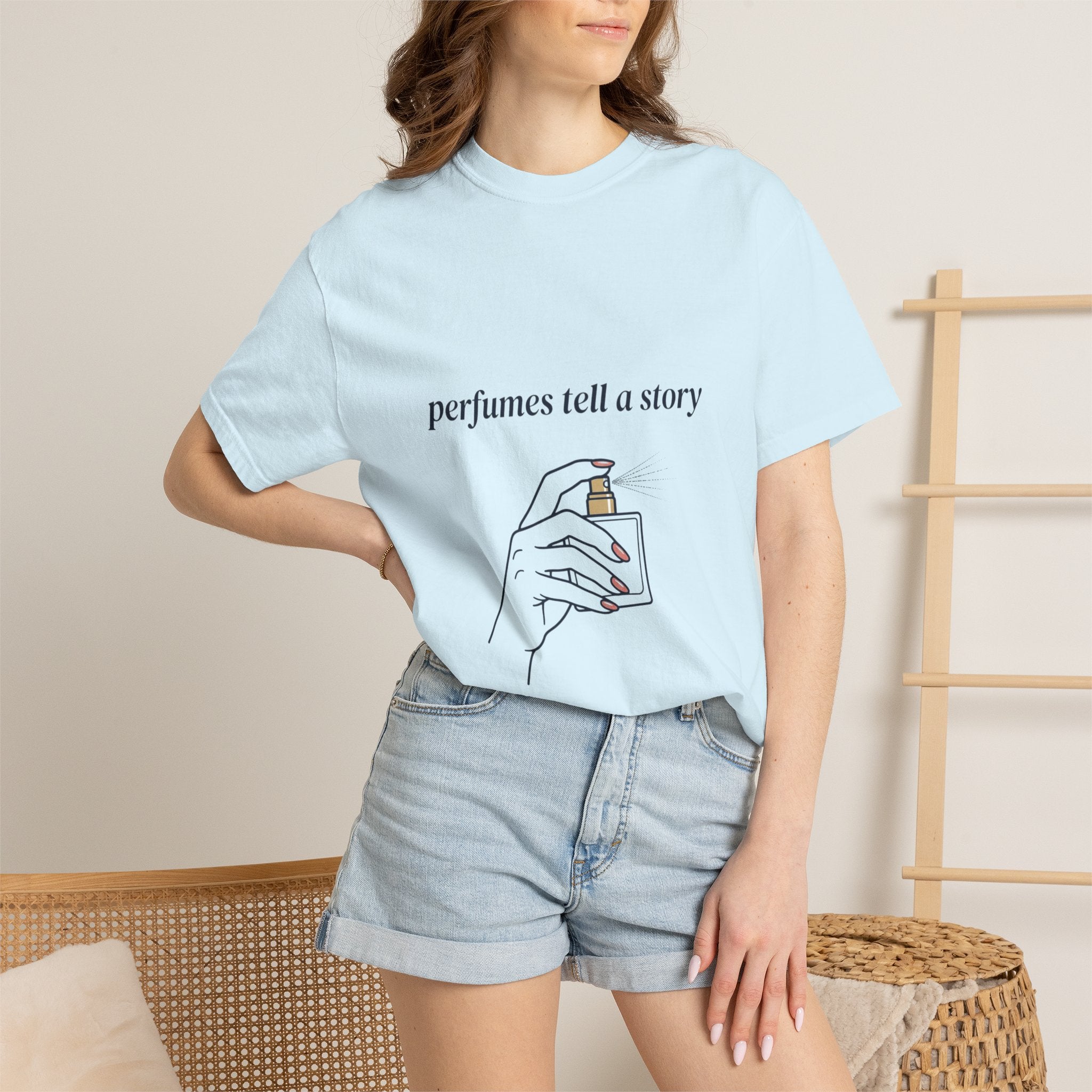 Perfumes Tell a Story T-Shirt