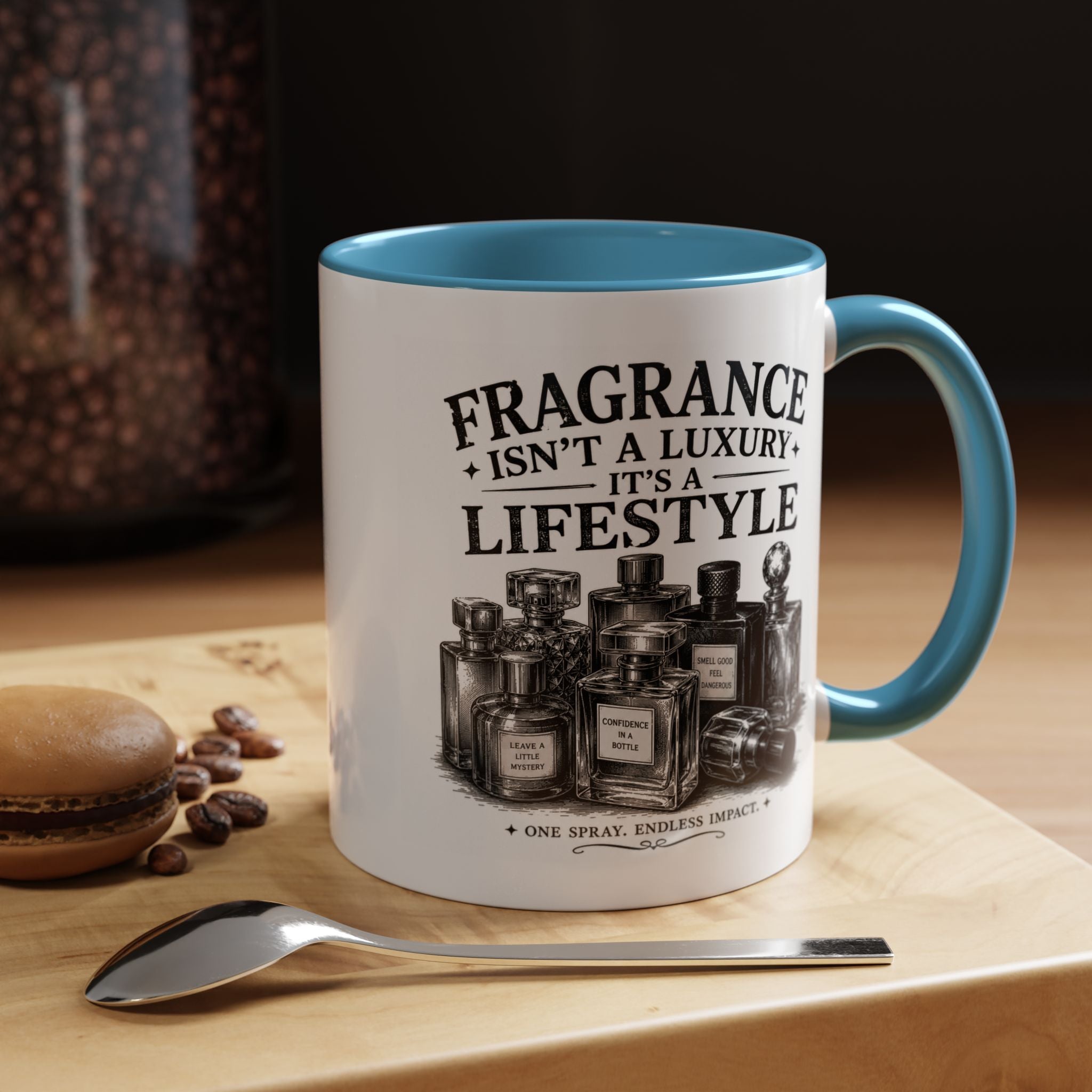 Fragrance Isn't a Luxury Coffee Mug — Perfume Lover 11/15oz Accent Mug