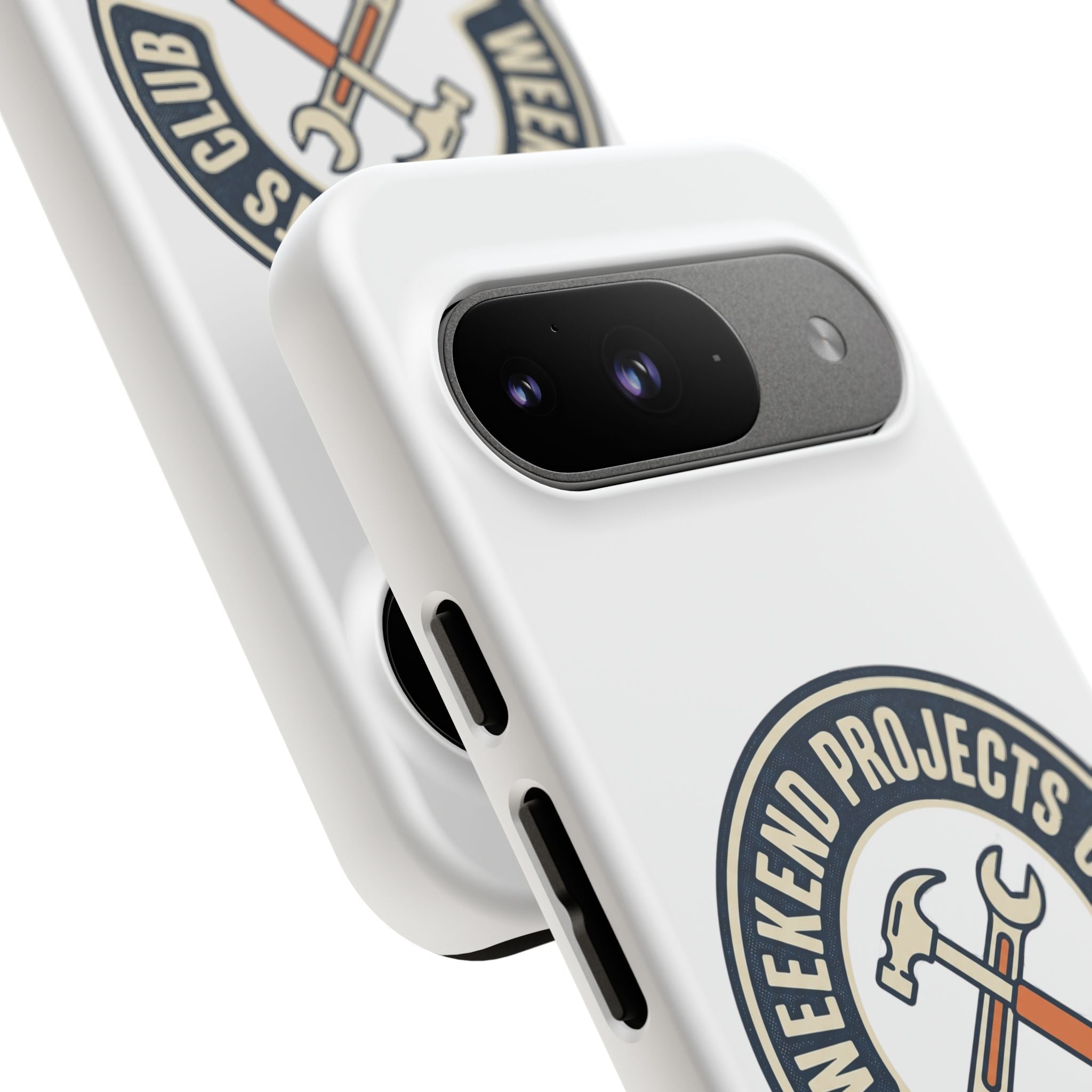 Weekend Projects Club Tough Phone Case — "build. fix. tinker."