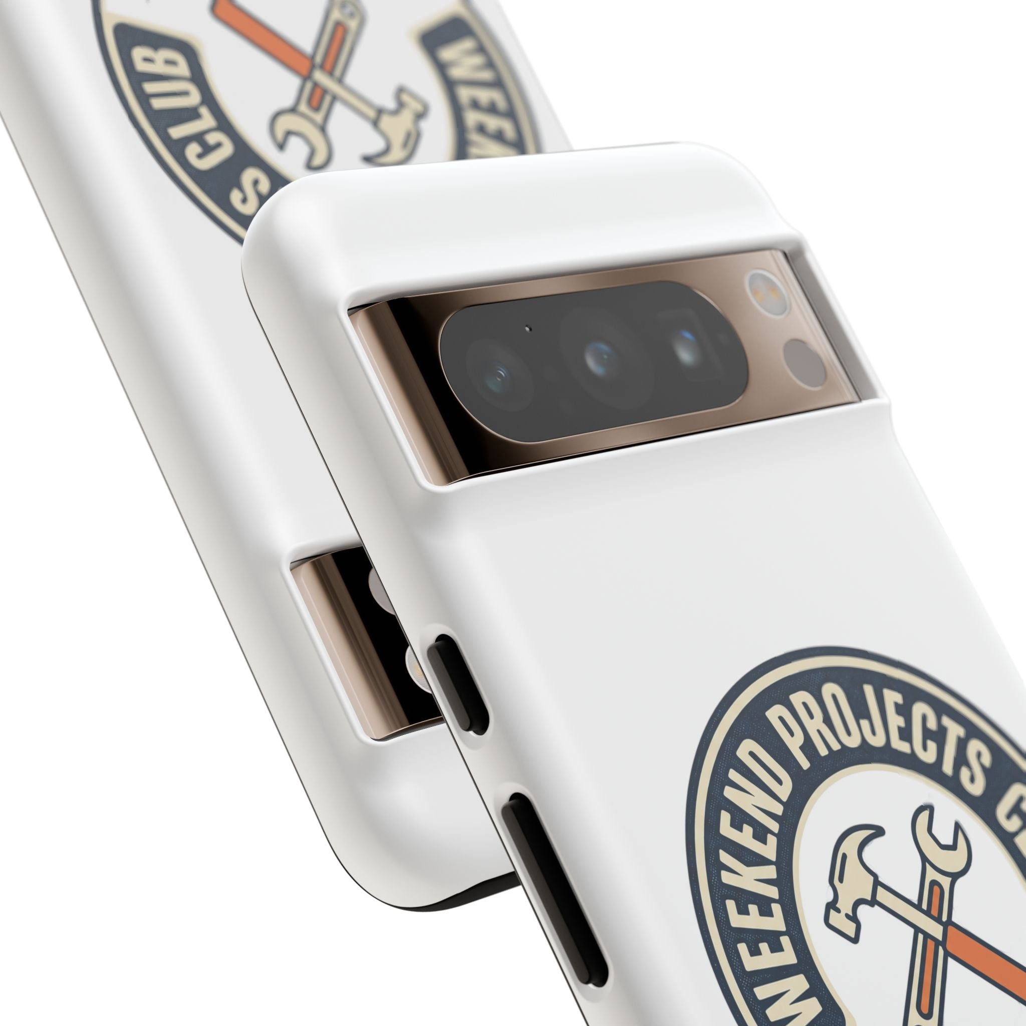 Weekend Projects Club Tough Phone Case — "build. fix. tinker."