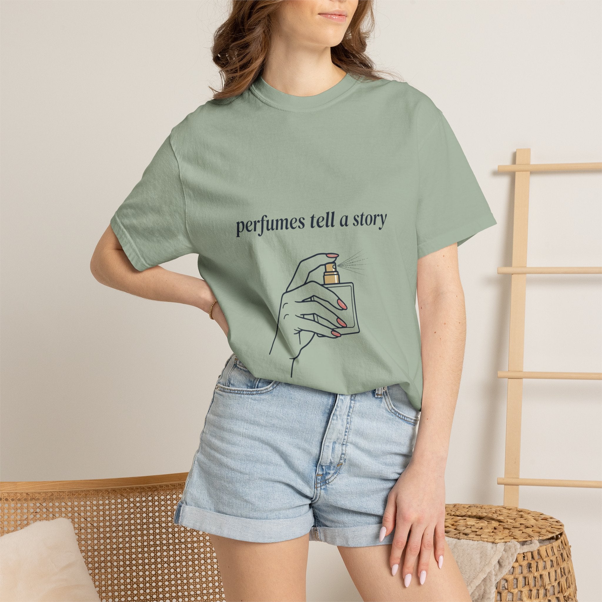 Perfumes Tell a Story T-Shirt