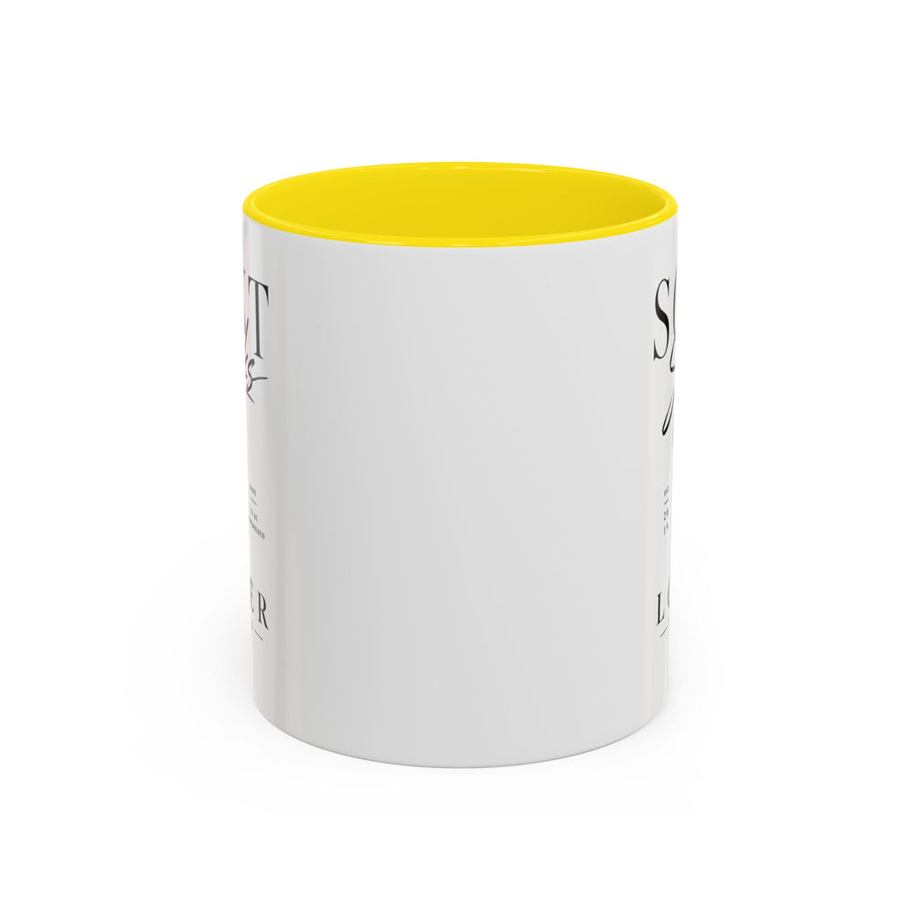 Scent Speaks Coffee Mug — "Scent Speaks Louder Than Words" Accent Mug (11/15oz)