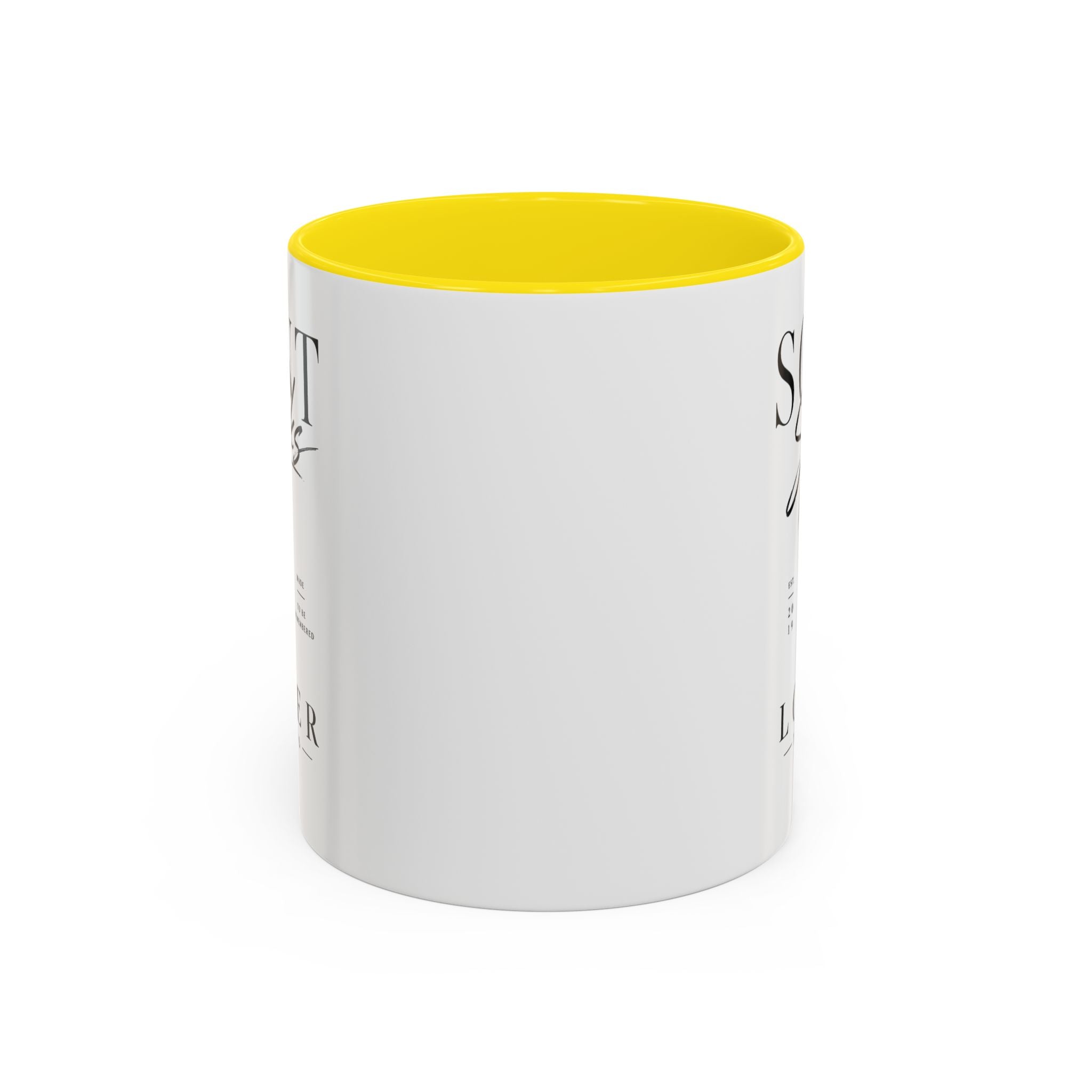 Scent Speaks Coffee Mug — "Scent Speaks Louder Than Words" Accent Mug (11/15oz)