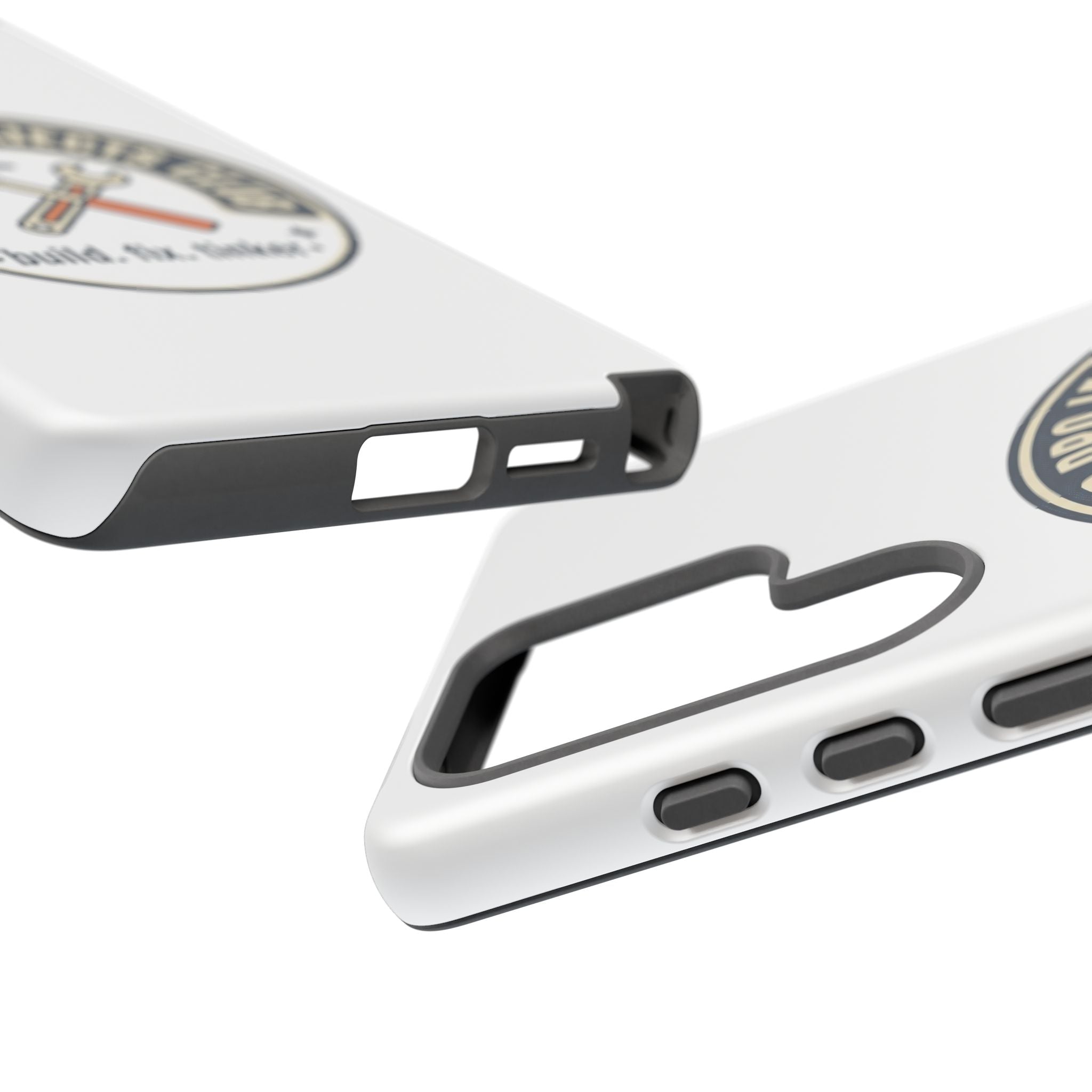 Weekend Projects Club Tough Phone Case — "build. fix. tinker."