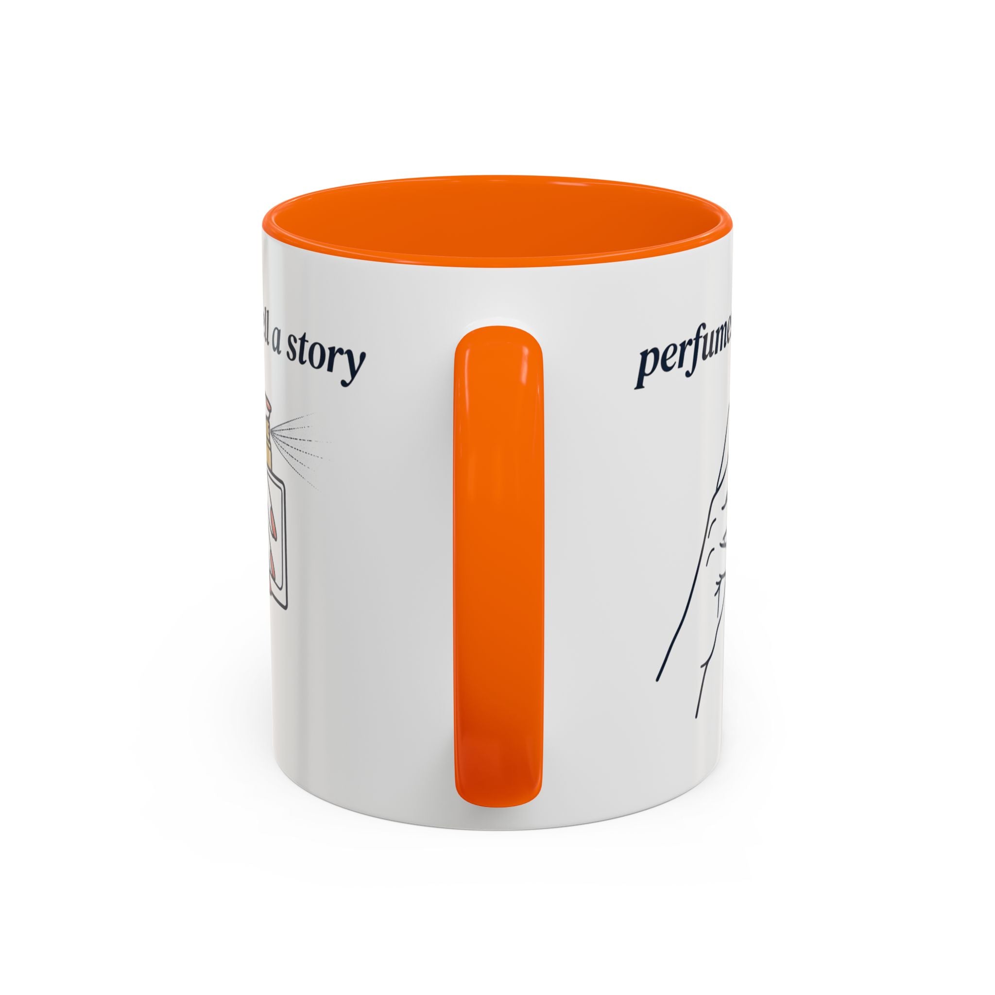 Perfumes Tell a Story Accent Coffee Mug — Scent Lover Gift (11/15oz)
