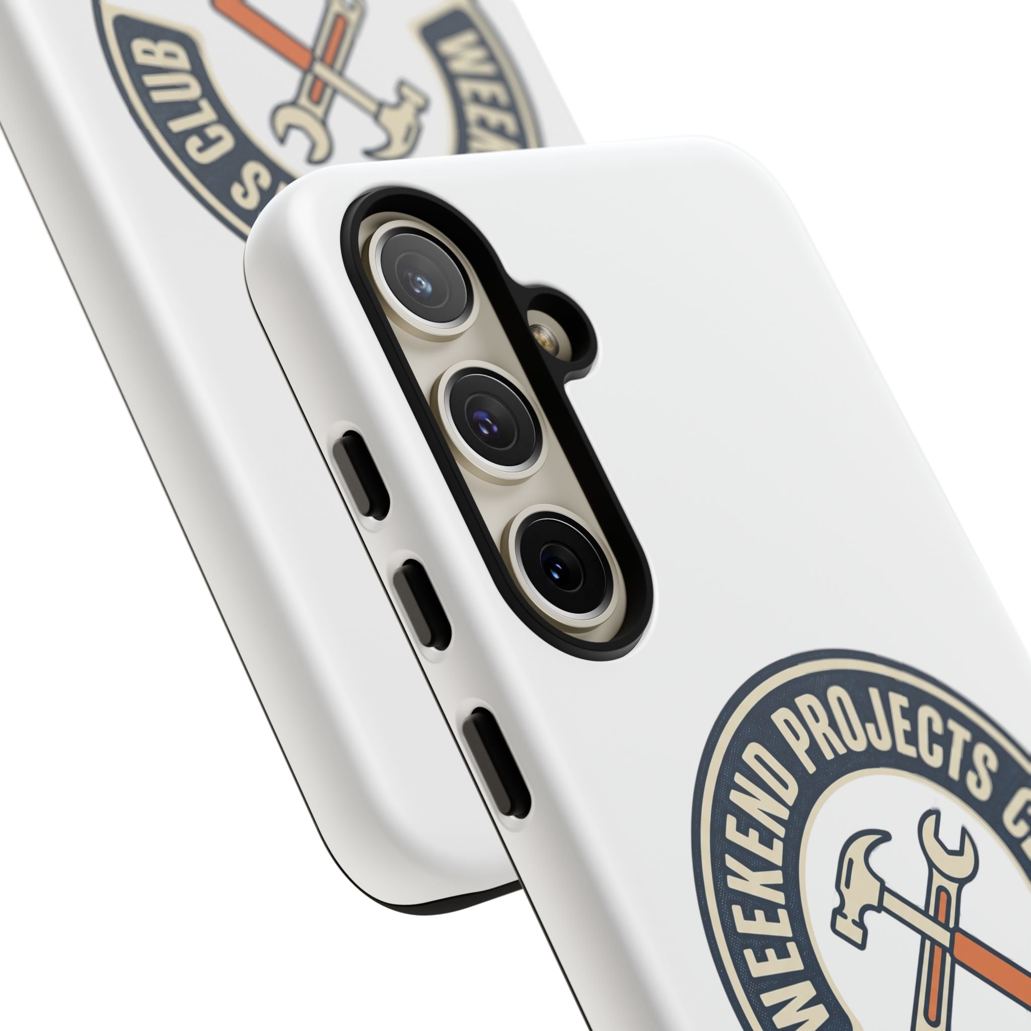 Weekend Projects Club Tough Phone Case — "build. fix. tinker."