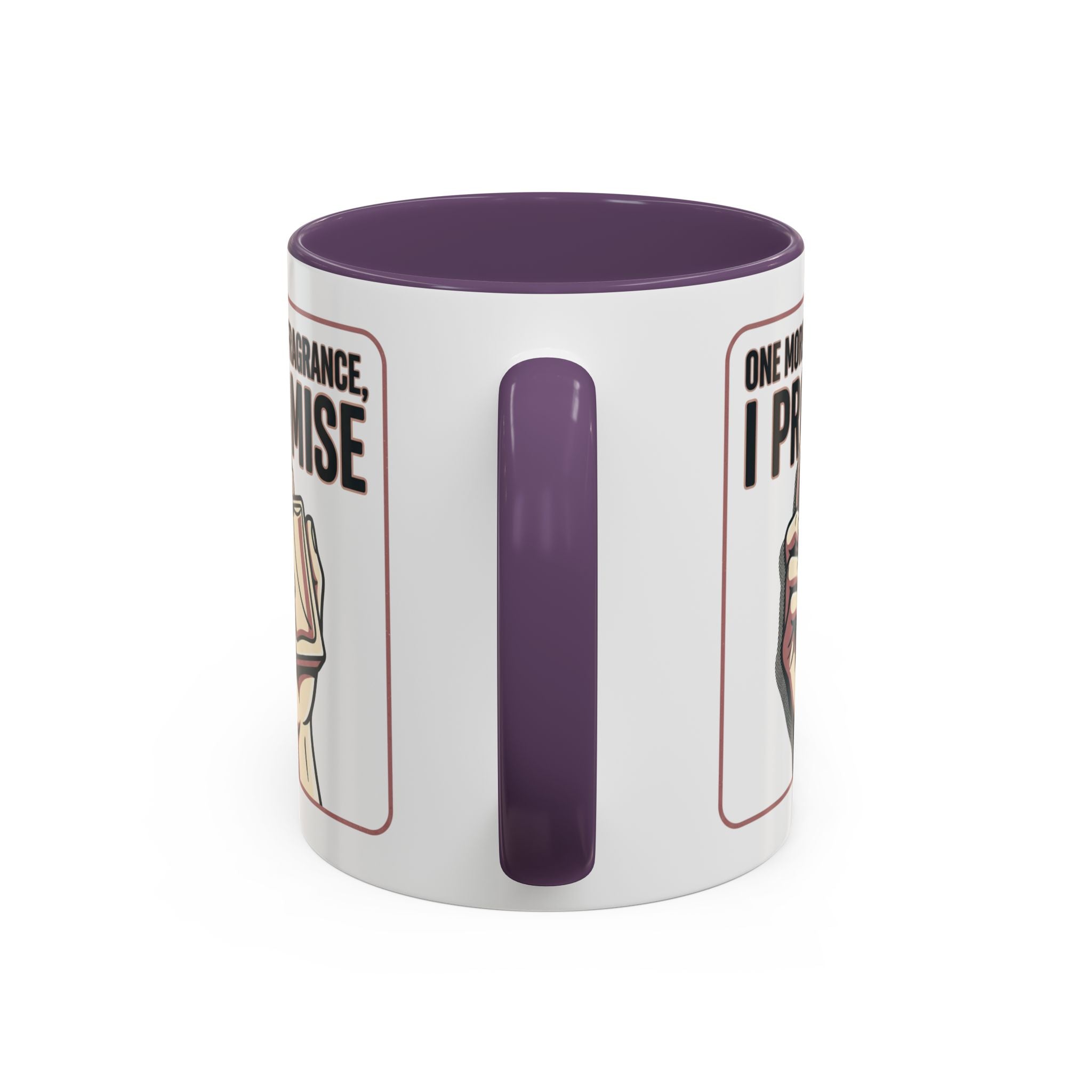 Coffee Mug — "One More Fragrance, I Promise" Perfume Lover Accent Mug (11/15oz)