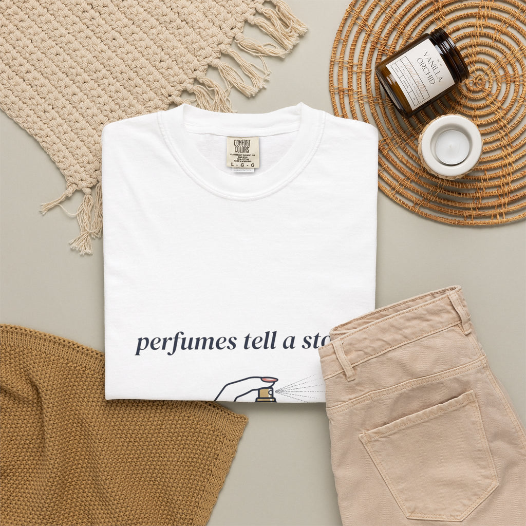 Perfumes Tell a Story T-Shirt
