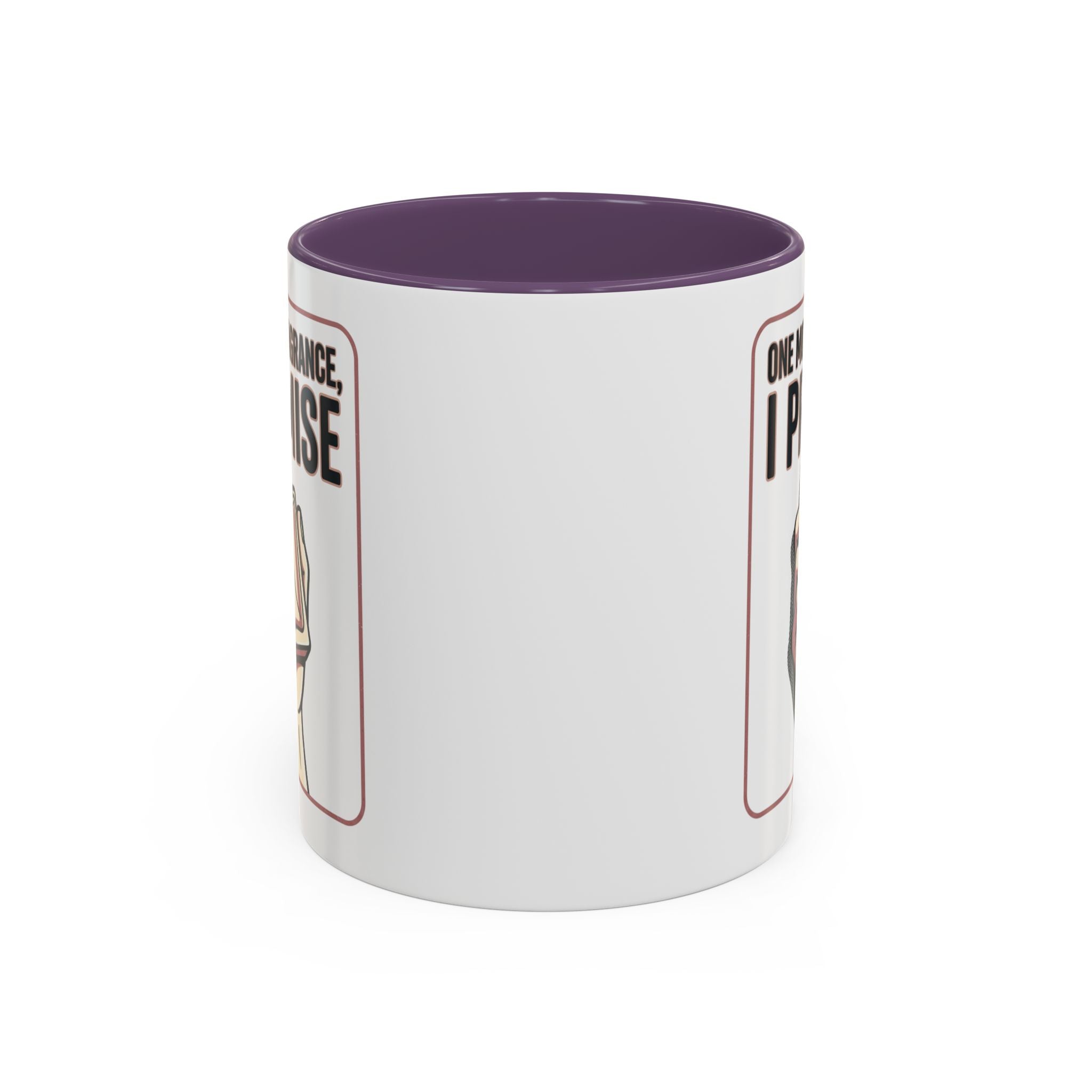 Coffee Mug — "One More Fragrance, I Promise" Perfume Lover Accent Mug (11/15oz)