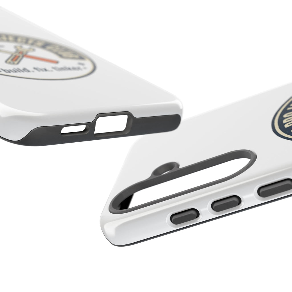 Weekend Projects Club Tough Phone Case — "build. fix. tinker."