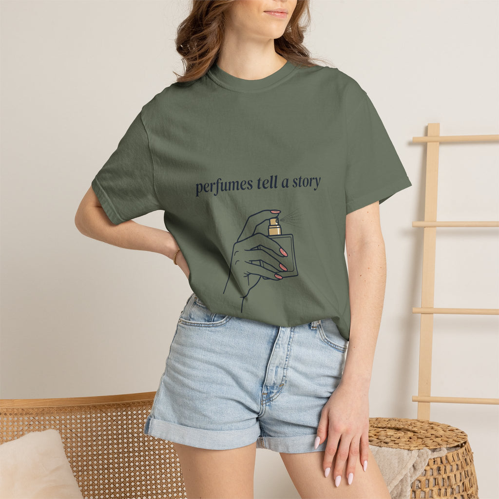 Perfumes Tell a Story T-Shirt