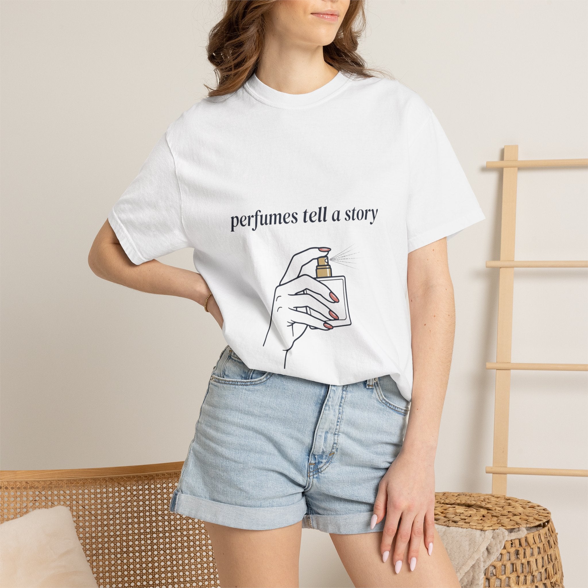 Perfumes Tell a Story T-Shirt
