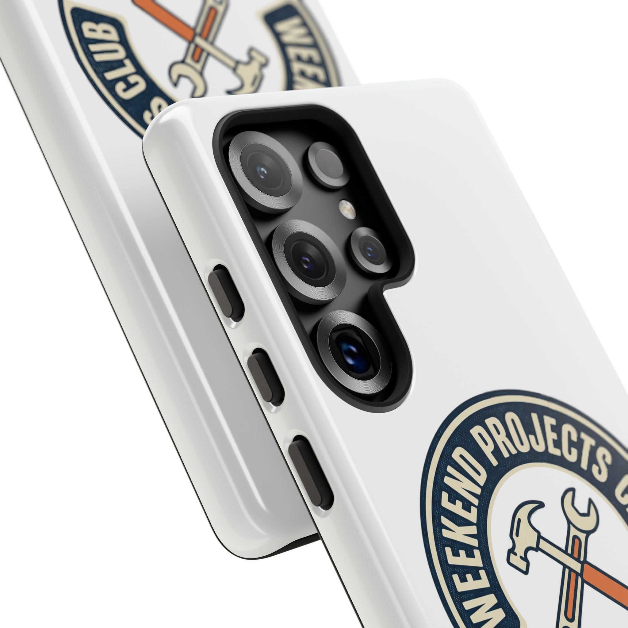 Weekend Projects Club Tough Phone Case — "build. fix. tinker."