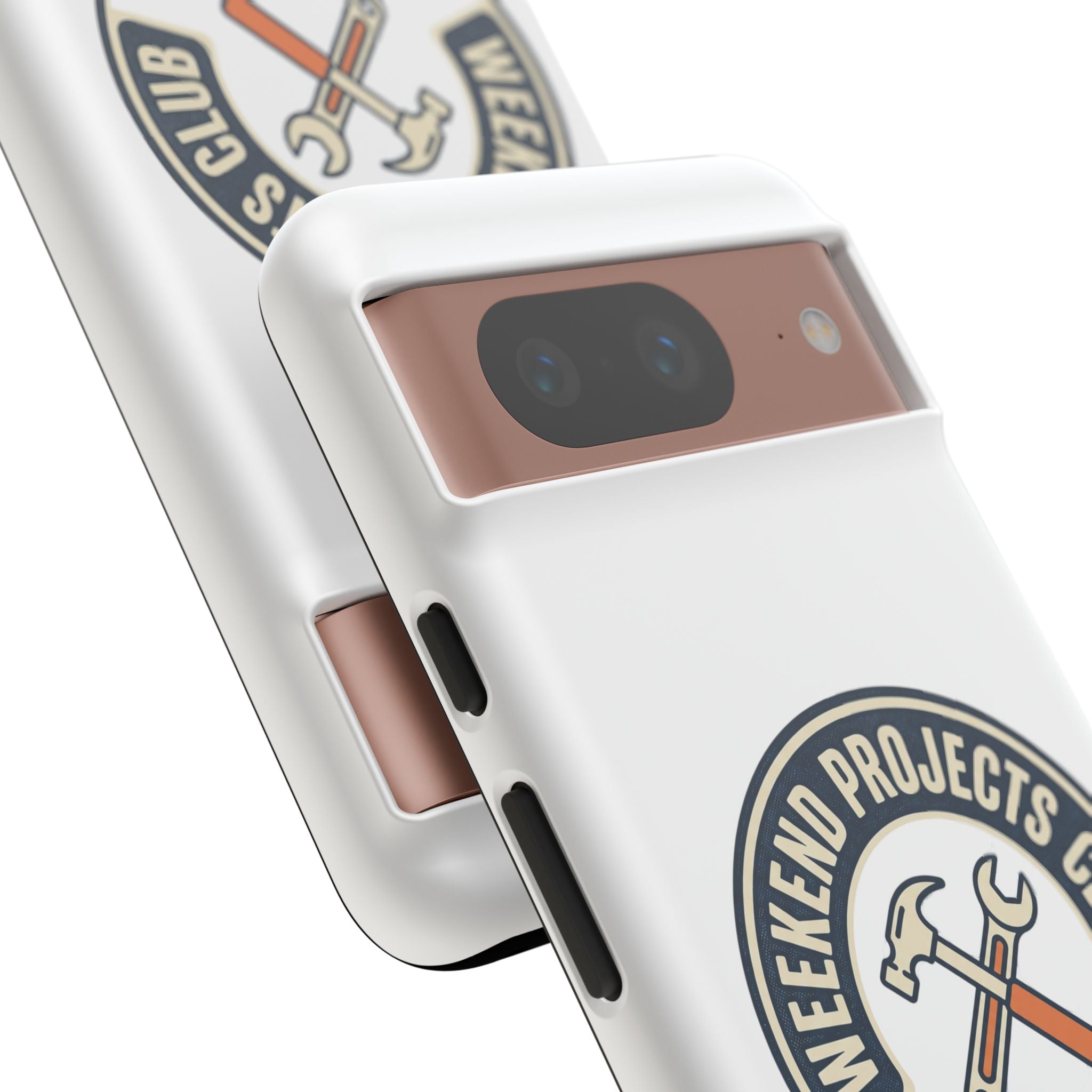 Weekend Projects Club Tough Phone Case — "build. fix. tinker."