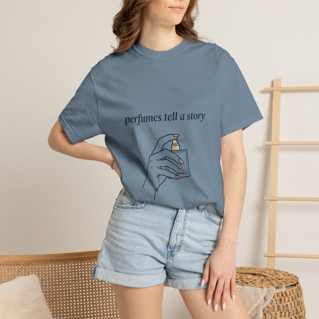 Perfumes Tell a Story T-Shirt