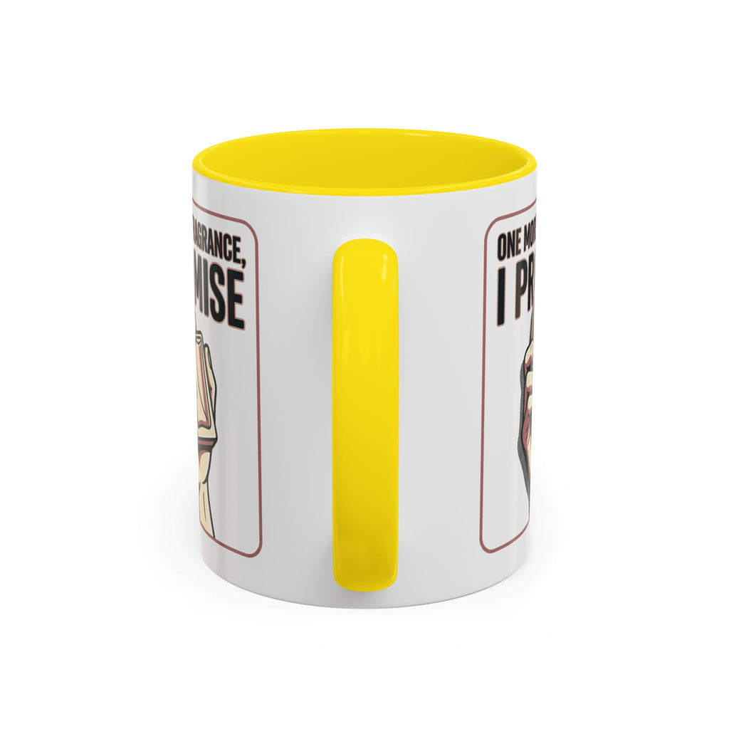 Coffee Mug — "One More Fragrance, I Promise" Perfume Lover Accent Mug (11/15oz)