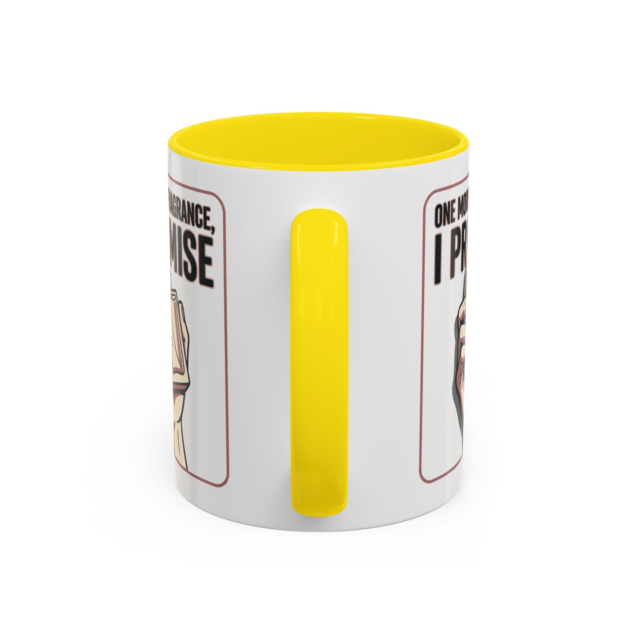 Coffee Mug — "One More Fragrance, I Promise" Perfume Lover Accent Mug (11/15oz)