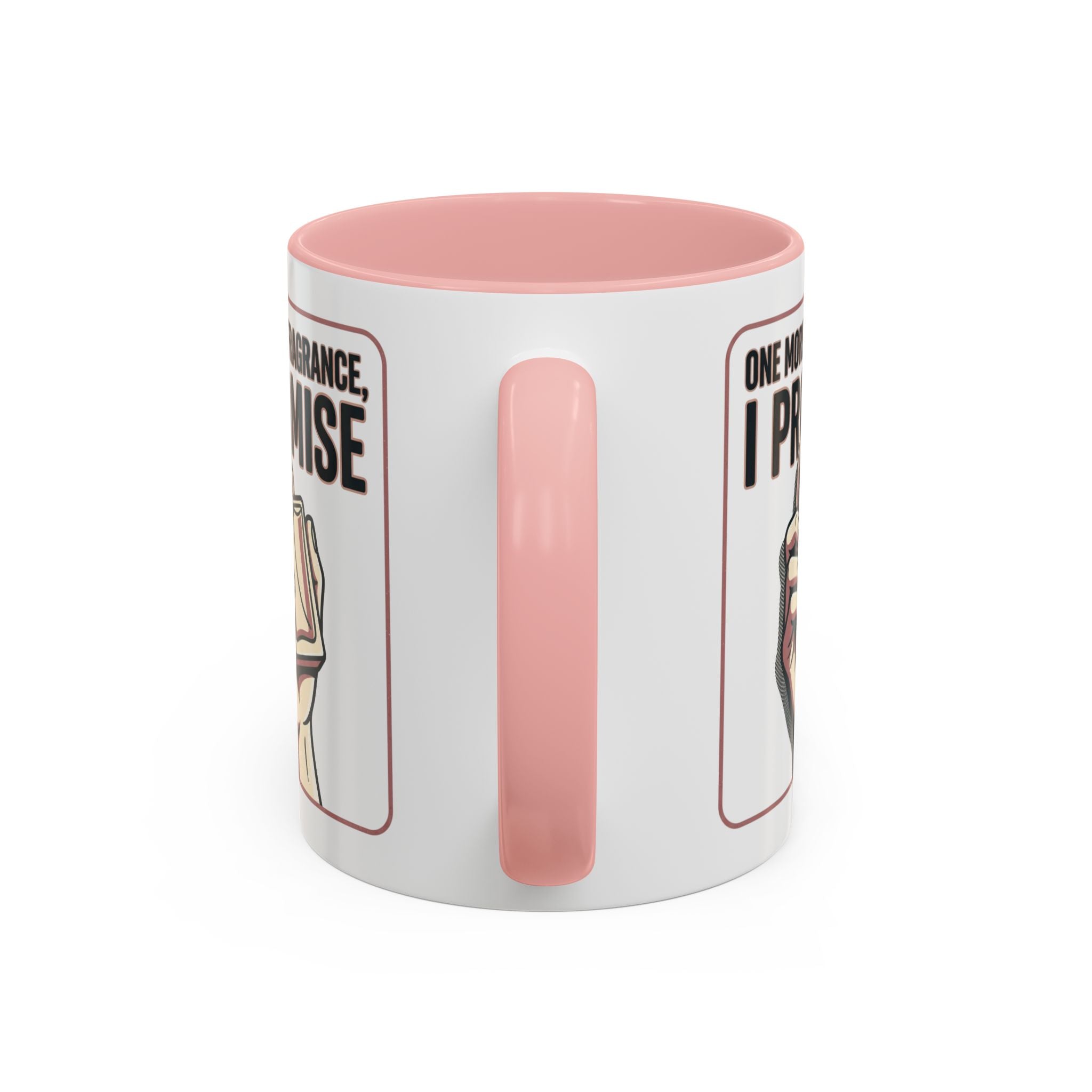 Coffee Mug — "One More Fragrance, I Promise" Perfume Lover Accent Mug (11/15oz)
