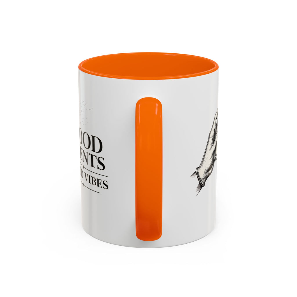 Good Scents, Good Vibes Coffee Mug — Scent Perfume Graphic Accent Mug