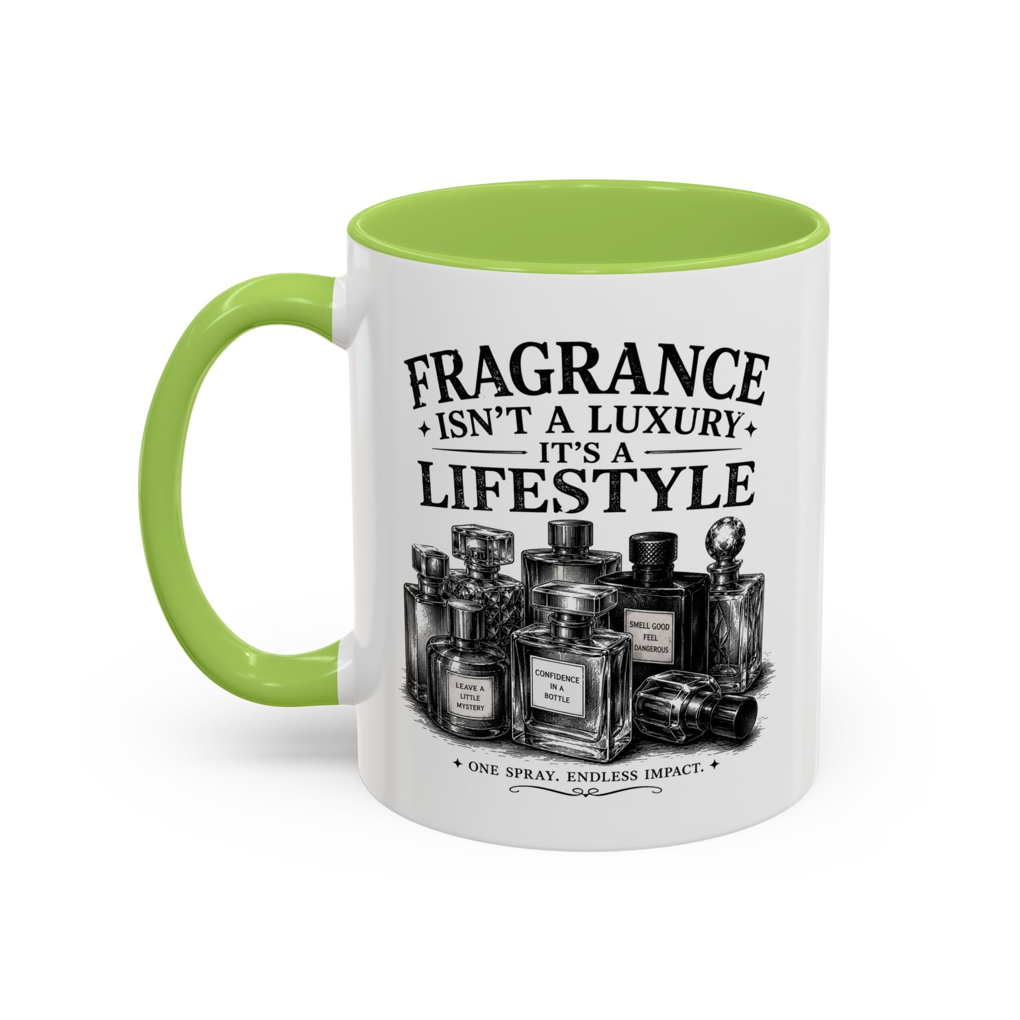 Fragrance Isn't a Luxury Coffee Mug — Perfume Lover 11/15oz Accent Mug