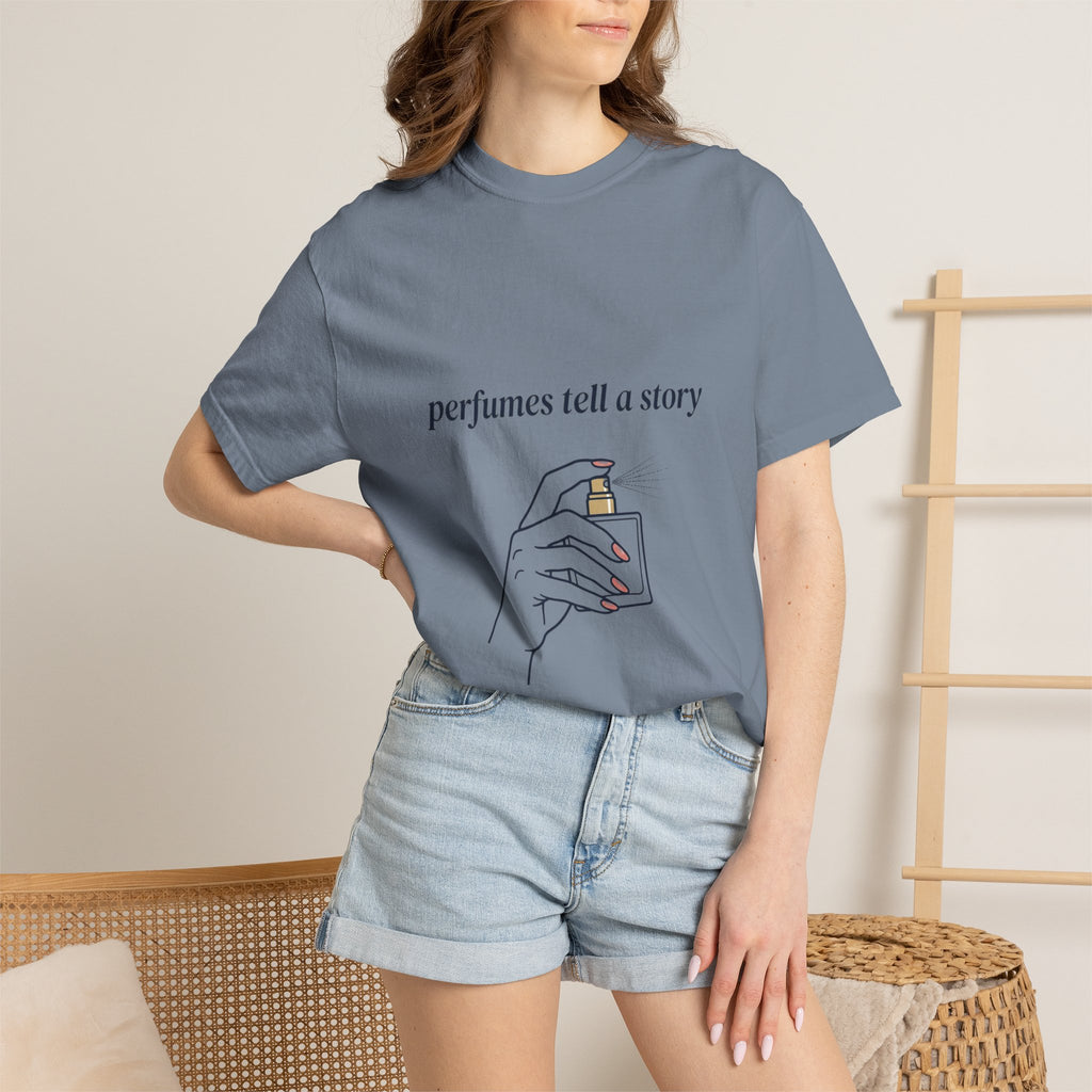 Perfumes Tell a Story T-Shirt